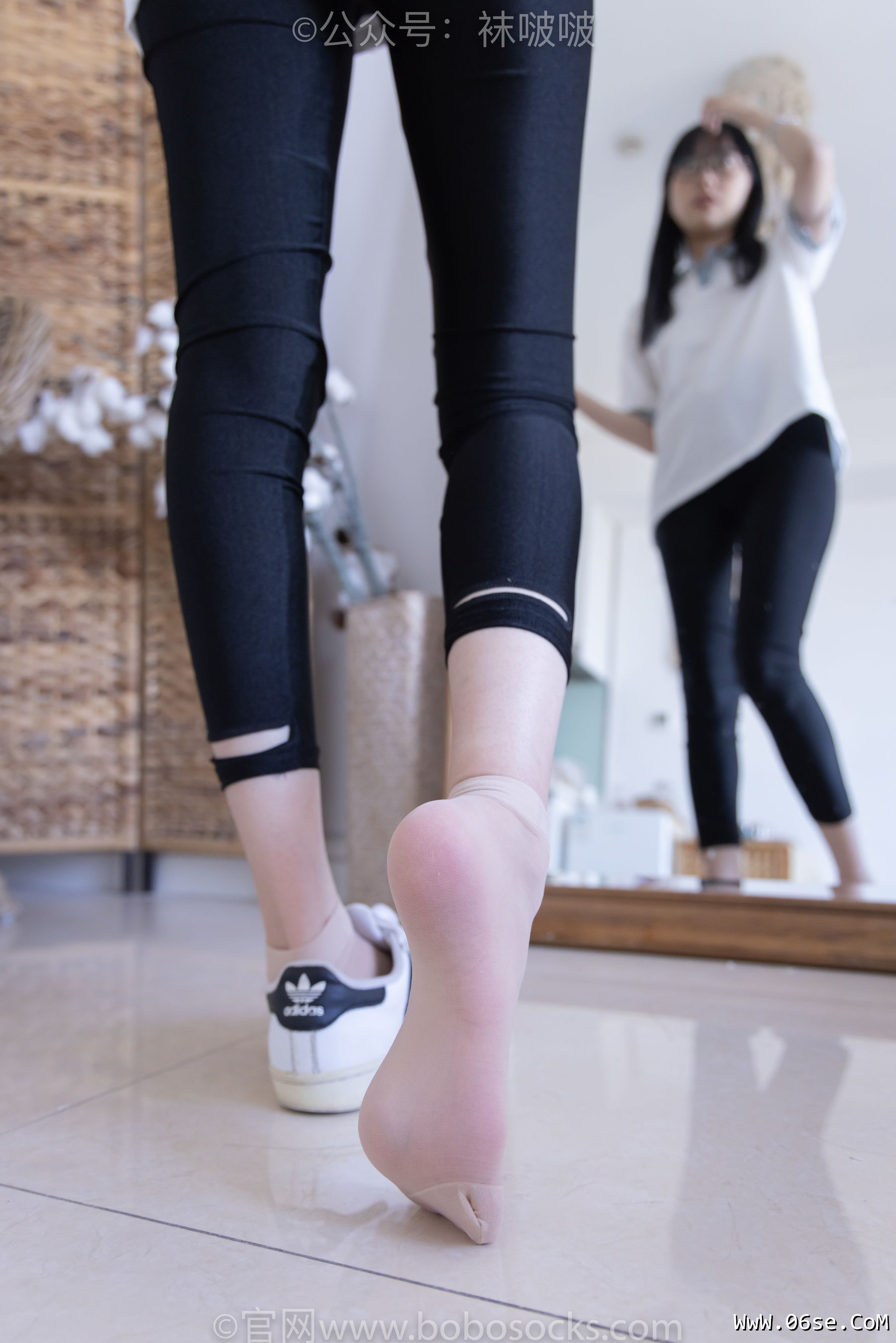 图片[52]-BoBoSocks袜啵啵 No.044 稚予-贝壳头、匡威帆布鞋、短肉丝[154P]-六色网