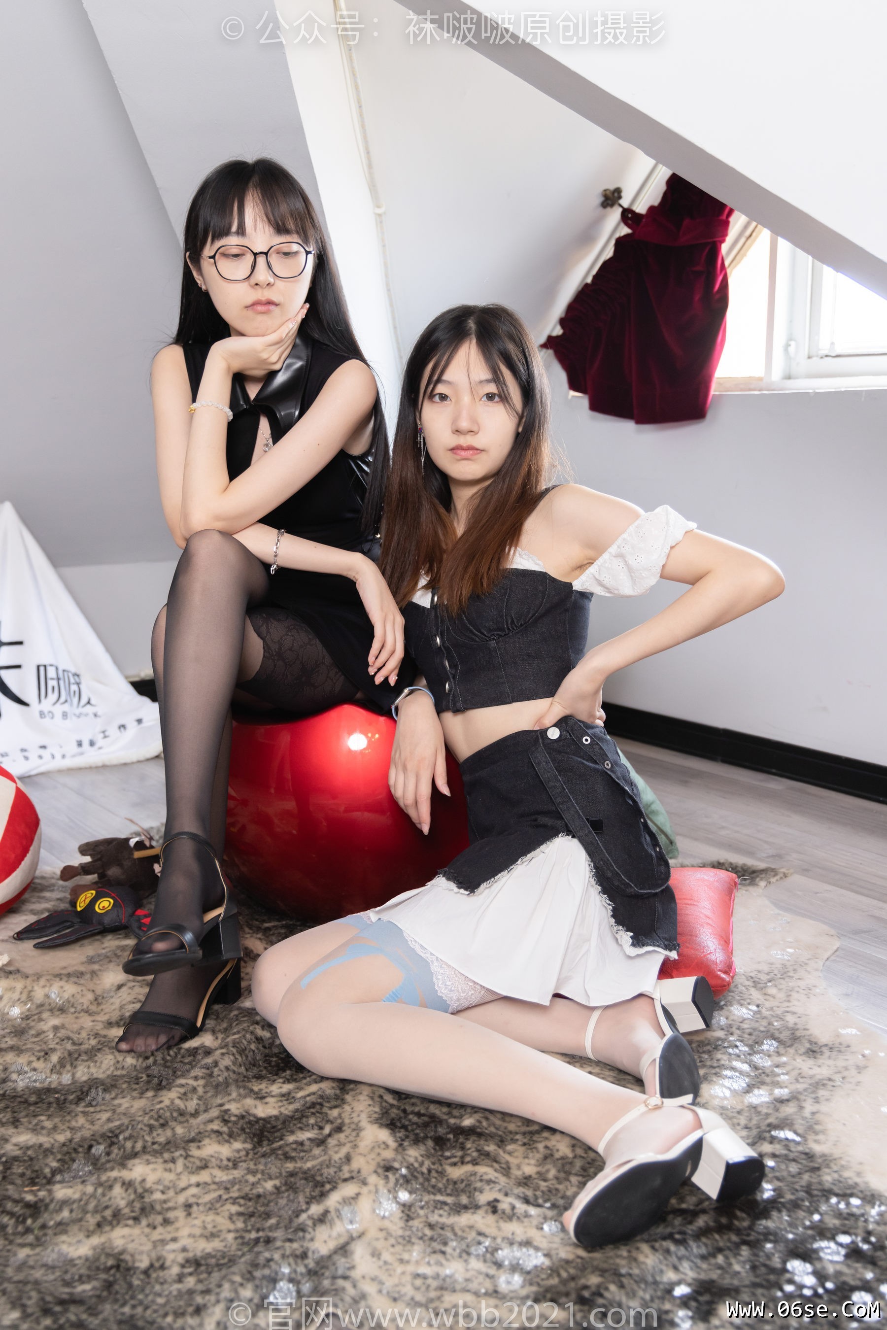 图片[198]-BoBoSocks袜啵啵 No.236 小甜豆稚予-七月要开心鸭[202P]-六色网
