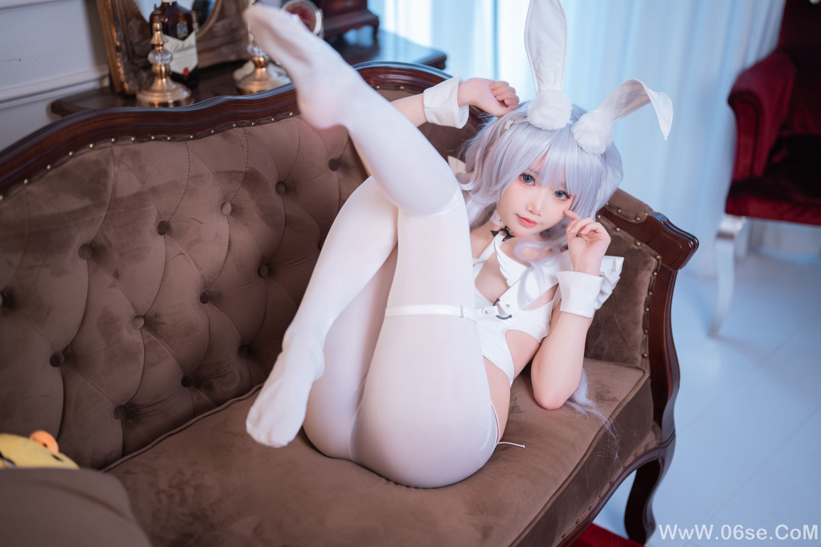 图片[11]-可爱人气Coser 面饼仙儿 – 碧蓝航线 恶毒兔女郎[16P]-六色网