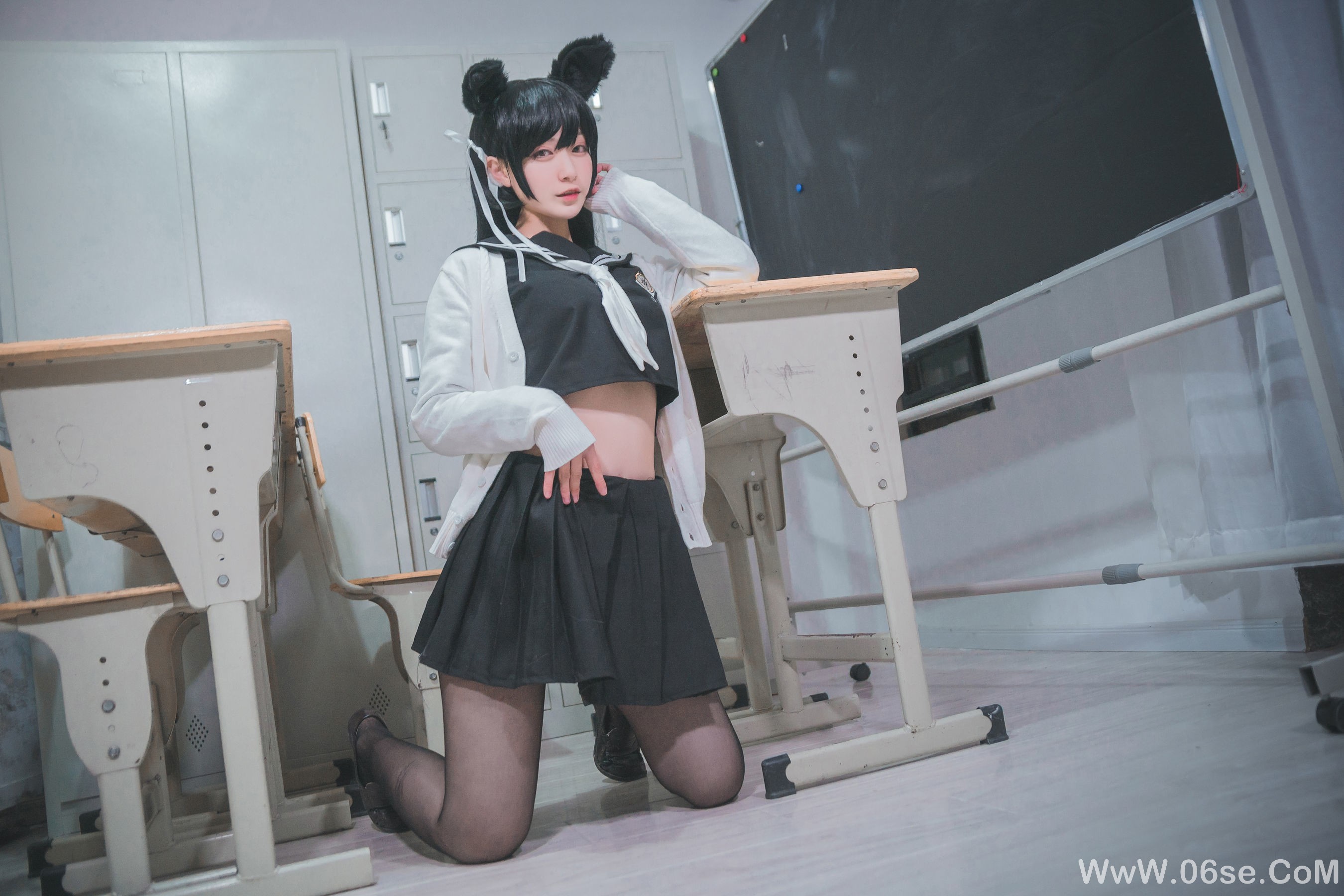 图片[11]-动漫博主铁板烧鬼舞w 爱宕jk[12P]-六色网