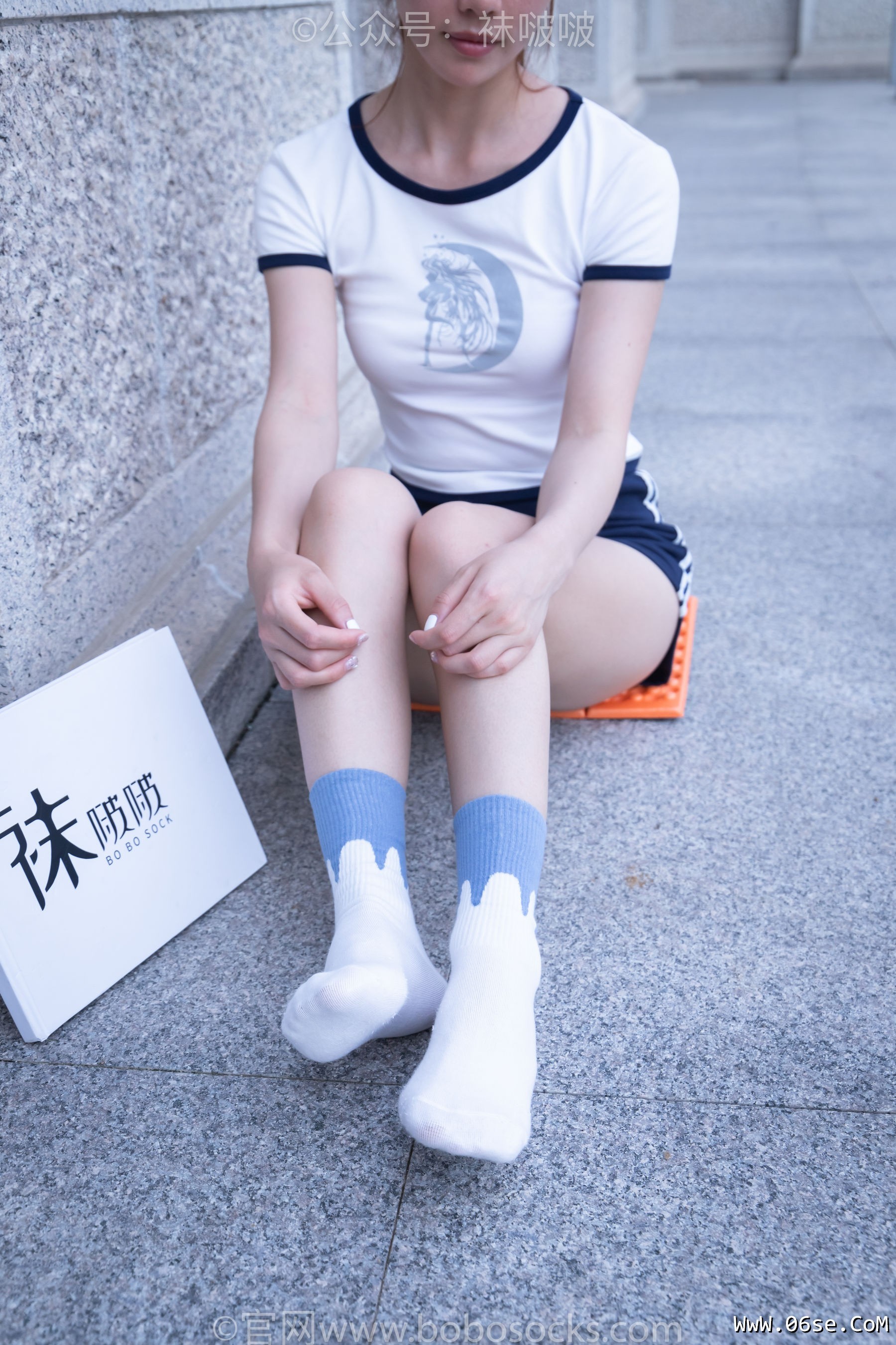图片[67]-BoBoSocks袜啵啵 No.028 小米-运动鞋、白棉袜、裸足[133P]-六色网