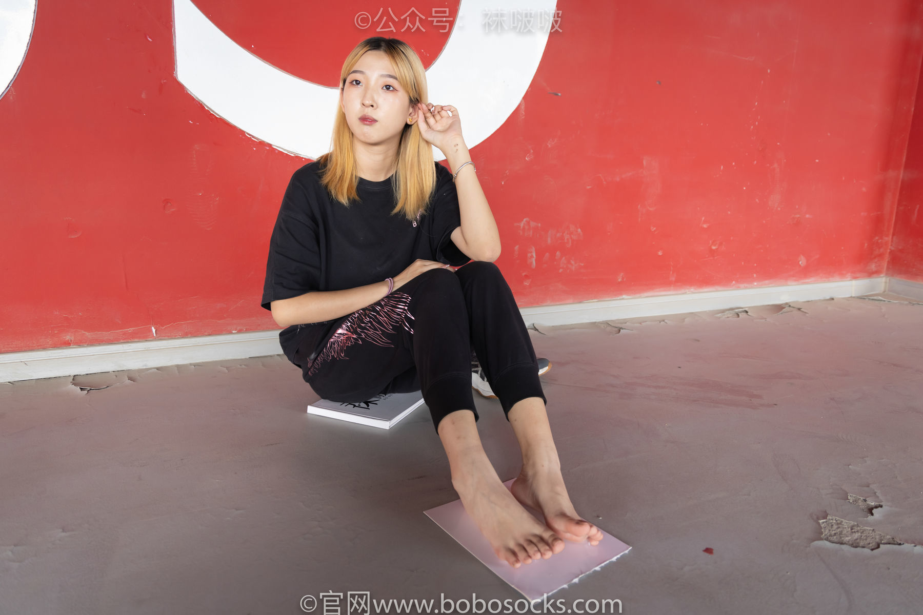 图片[111]-BoBoSocks袜啵啵 No.018 木木-运动鞋、白棉袜、裸足[136P]-六色网
