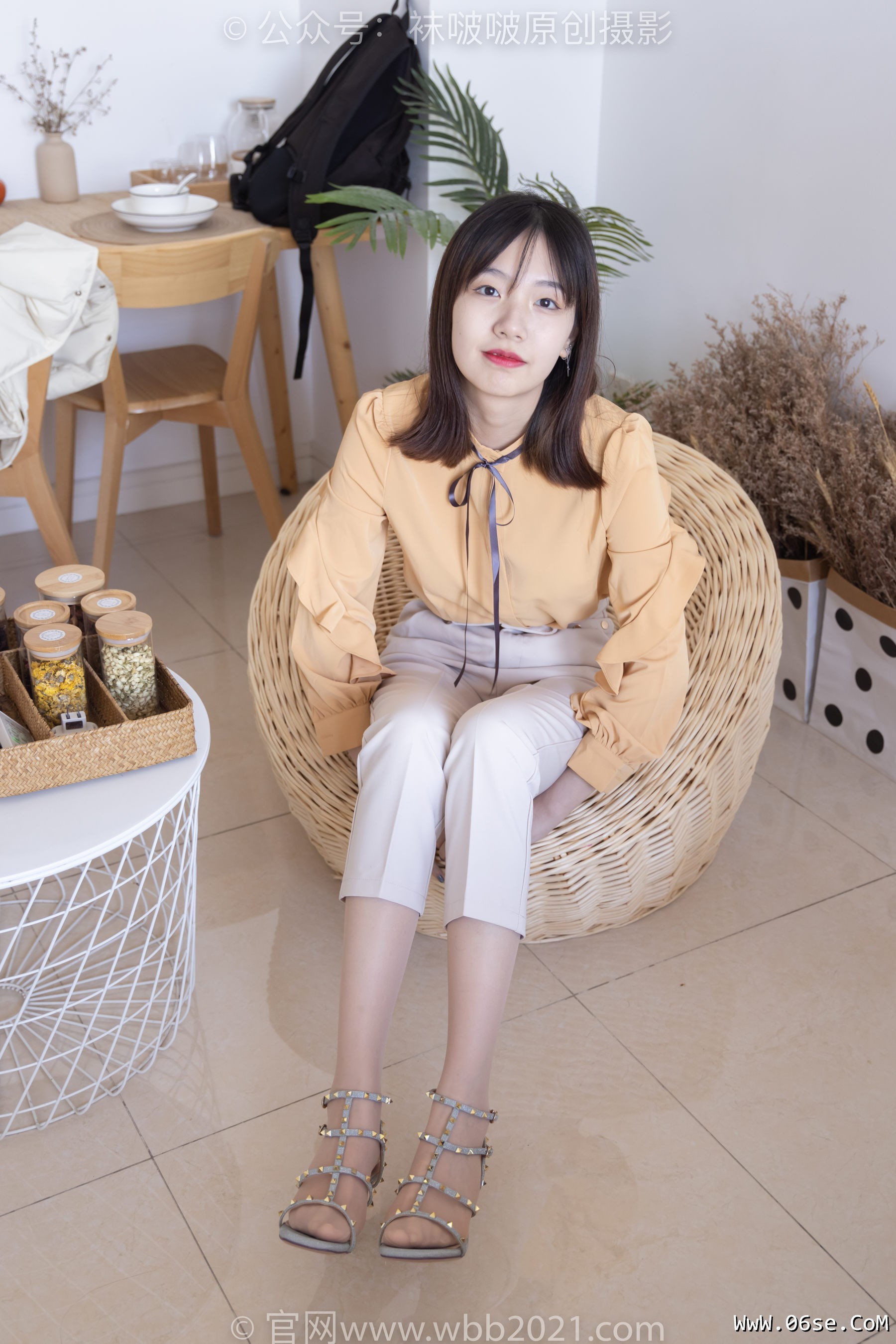 图片[82]-BoBoSocks袜啵啵 No.240 小甜豆-三双高跟鞋、肉丝、裸足[156P]-六色网