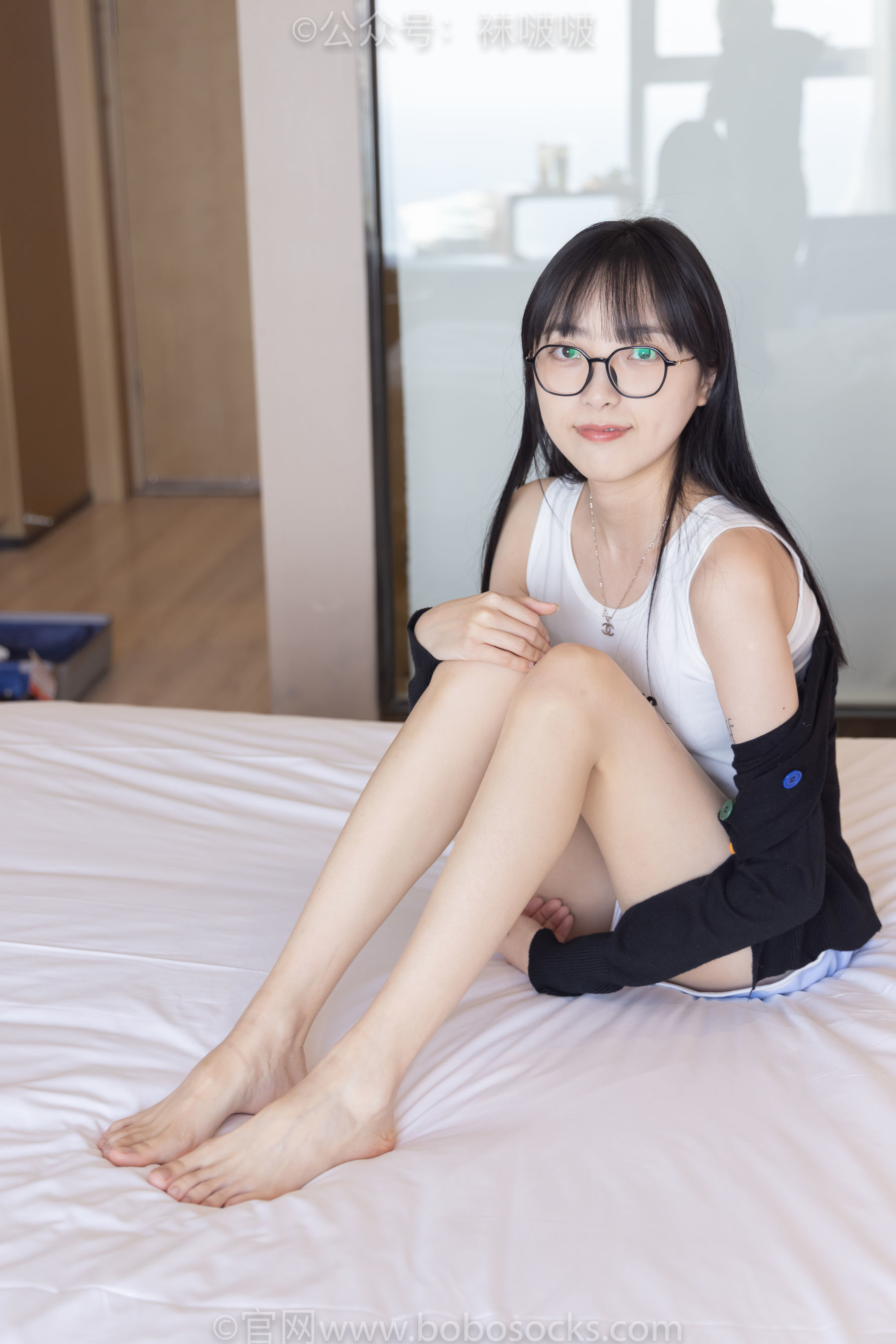 图片[67]-BoBoSocks袜啵啵 No.081 稚予- AJ、浅黄色短棉袜、浅蓝色短棉袜、裸足[145P]-六色网