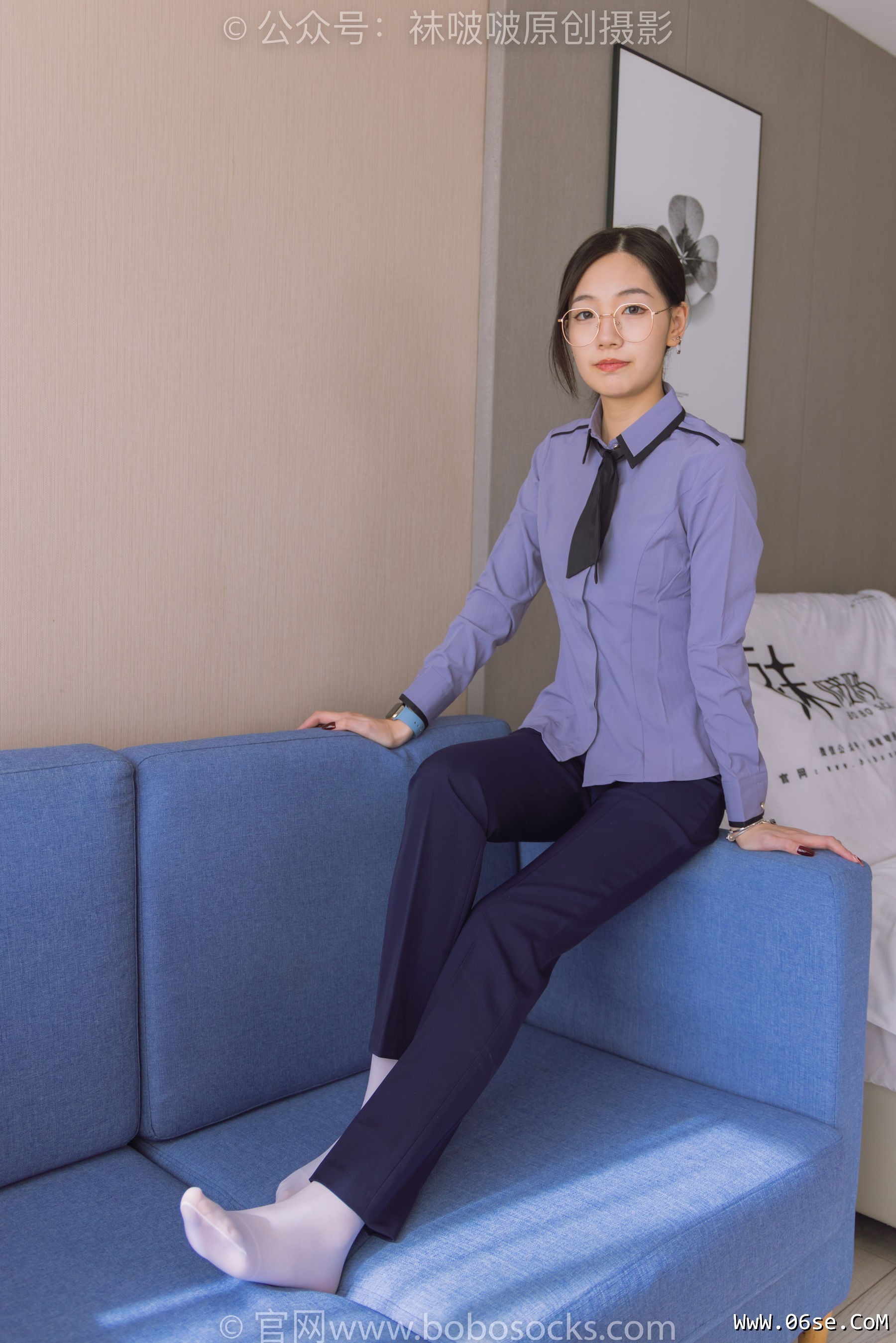 图片[34]-BoBoSocks袜啵啵 No.178 小甜豆-高跟鞋、厚白丝、ol风裤里丝[140P]-六色网