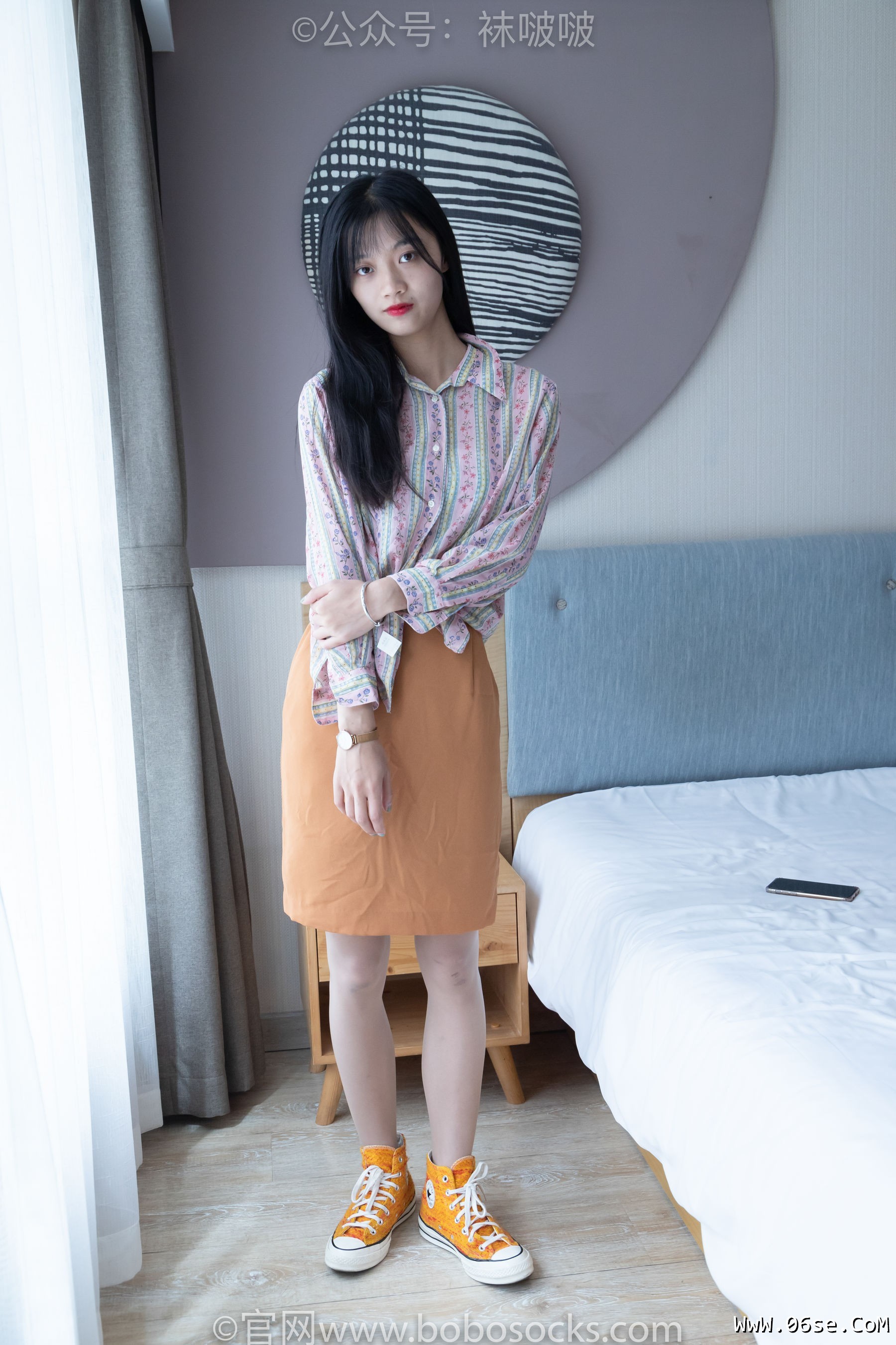 图片[11]-BoBoSocks袜啵啵 No.008 涵涵-帆布鞋、白色短棉袜、肉丝[139P]-六色网
