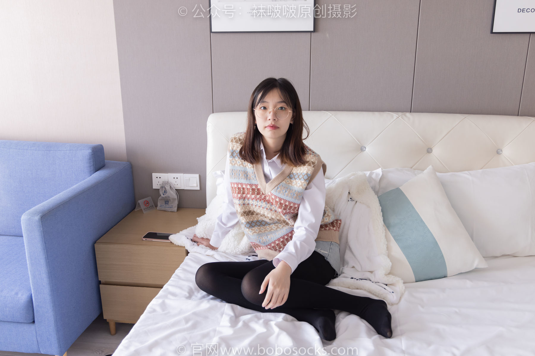 图片[106]-BoBoSocks袜啵啵 No.169 小甜豆-黑皮鞋、厚黑丝、厚肉丝[145P]-六色网