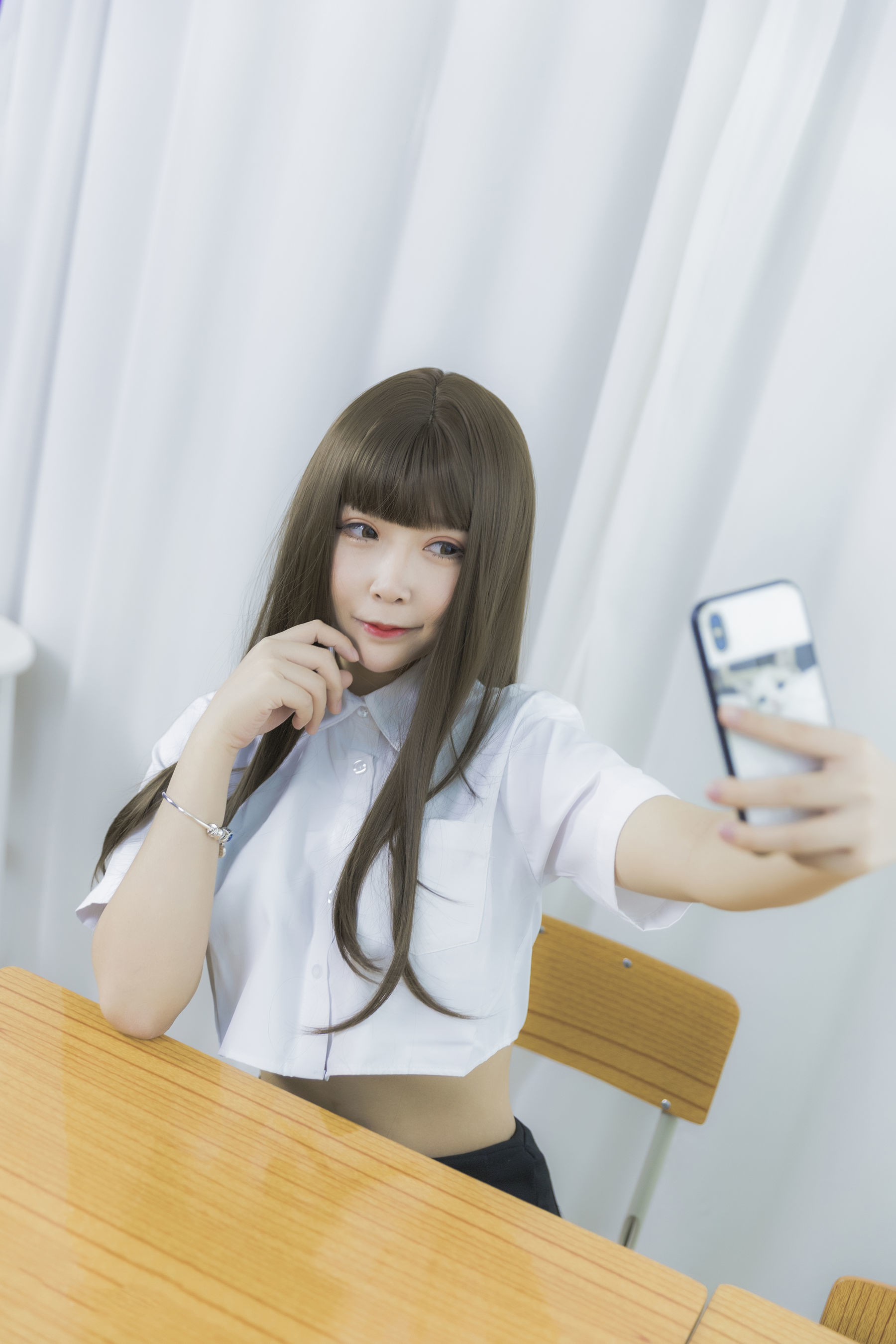 图片[15]-二次元妹子抱走莫子aa 等你下课[42P]-六色网