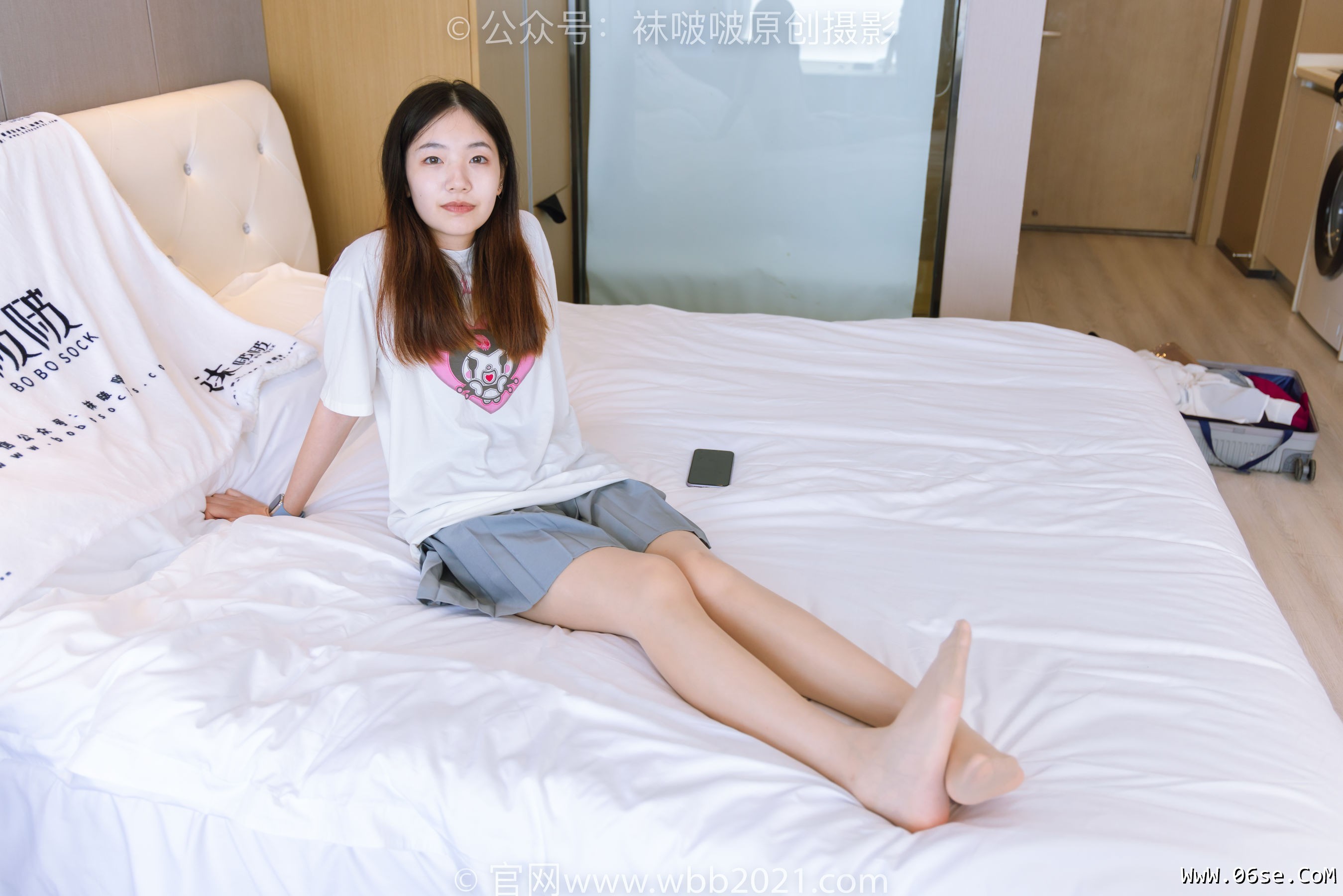 图片[106]-BoBoSocks袜啵啵 No.405 小甜豆 -匡威板鞋、肉丝[140P]-六色网