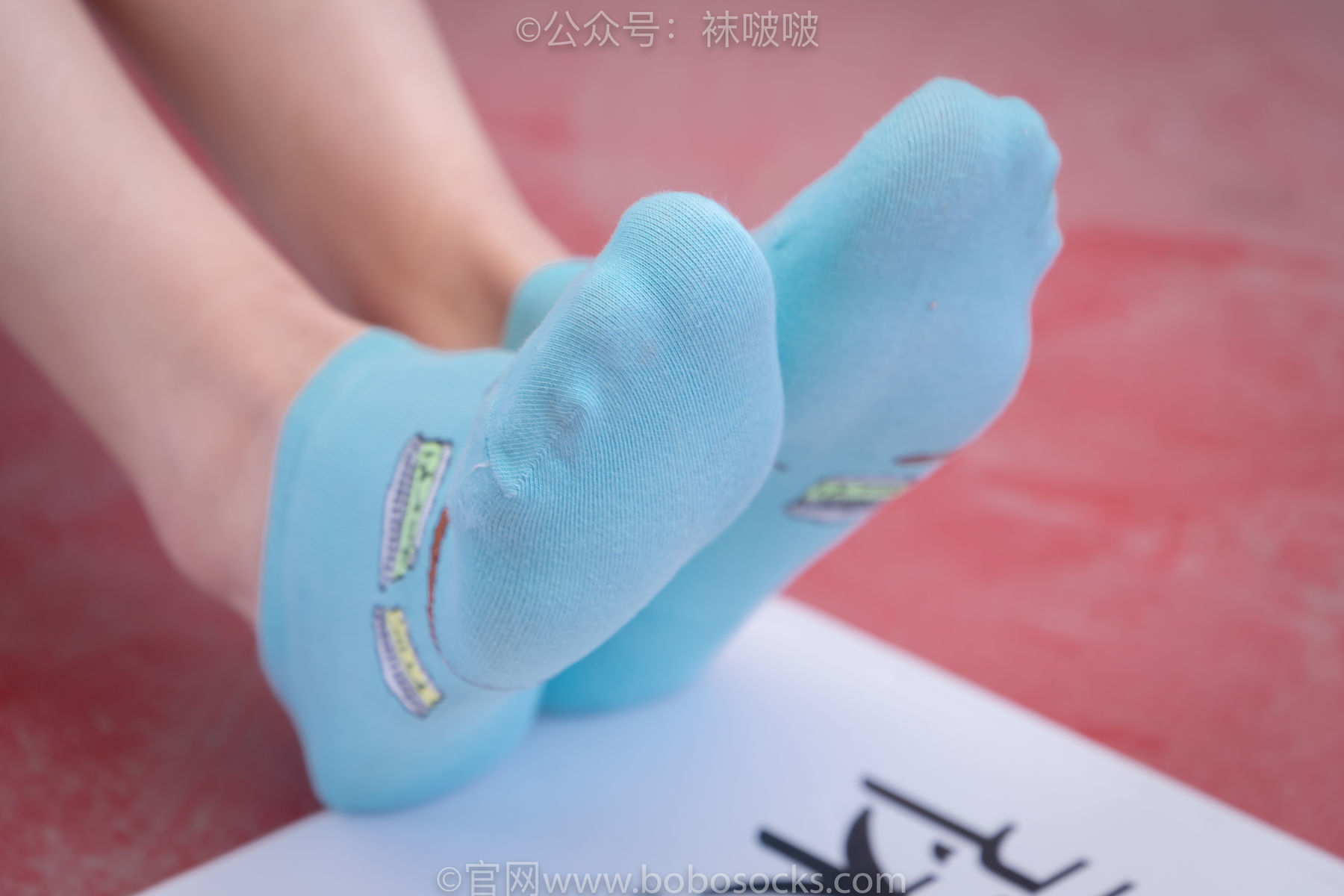 图片[68]-BoBoSocks袜啵啵 积分限定作品006 泡芙-板鞋、天蓝色短棉袜、裸足[138P]-六色网