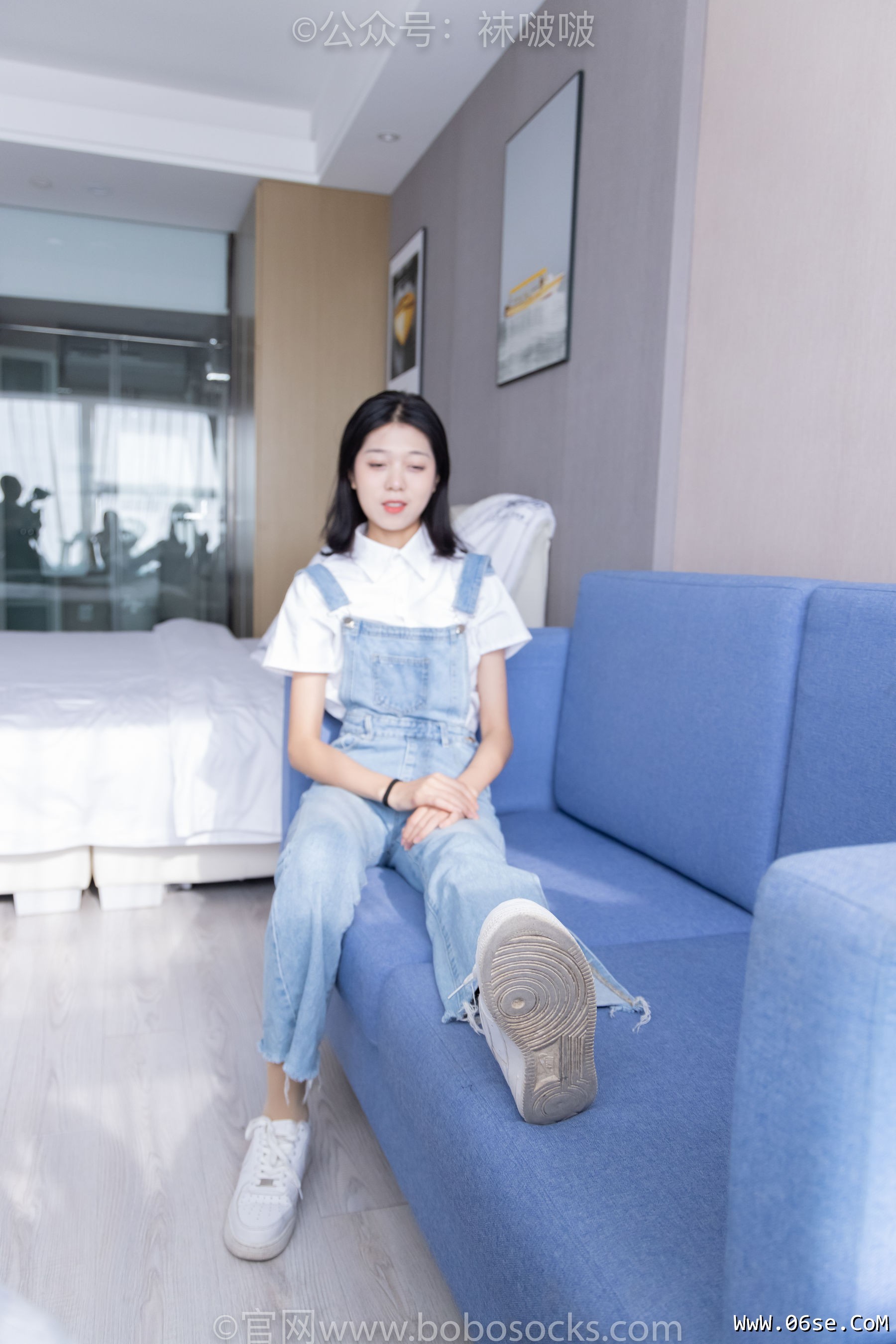 图片[16]-BoBoSocks袜啵啵 No.034 瑶瑶-空军一号板鞋、特旧厚肉丝[131P]-六色网