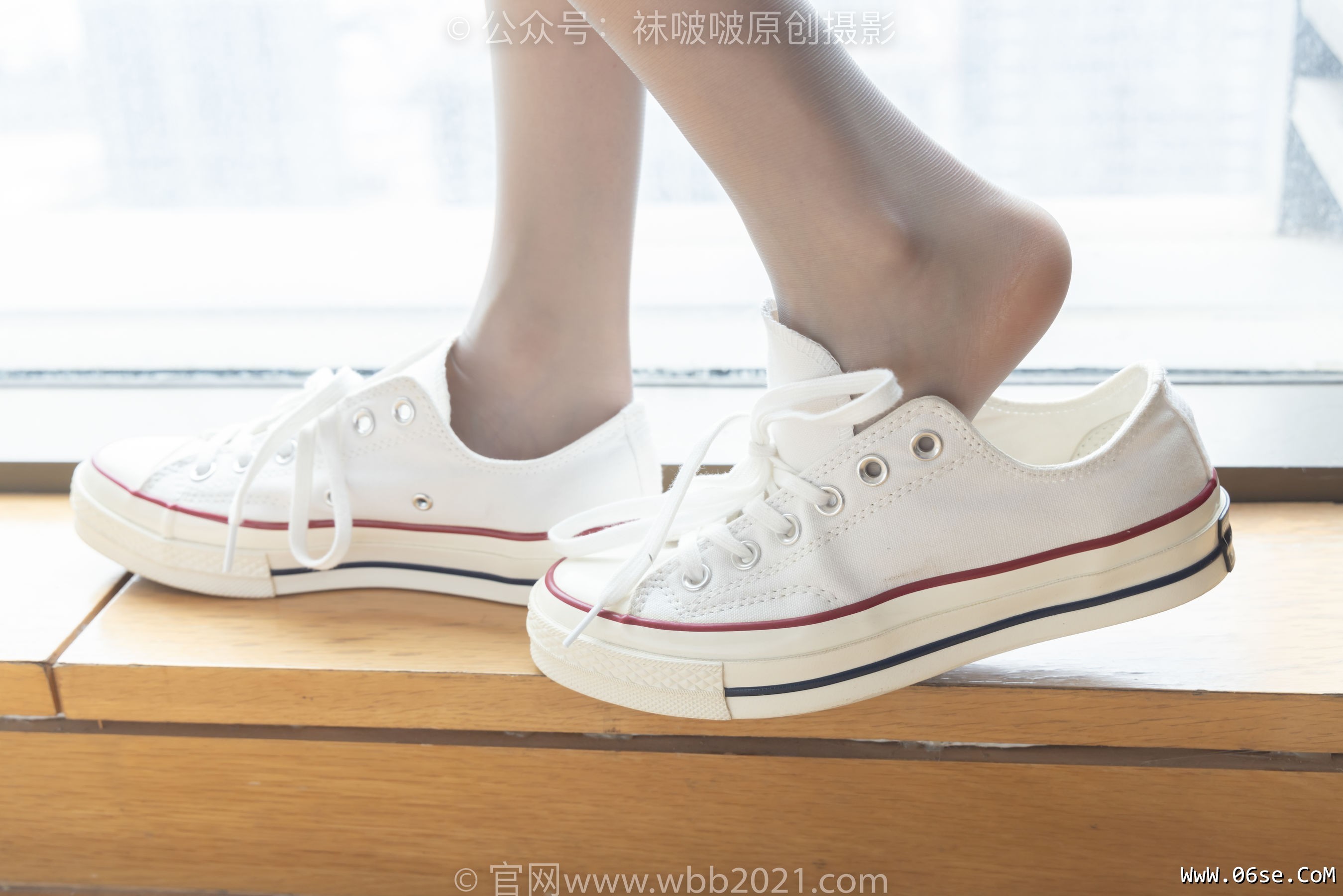 图片[106]-BoBoSocks袜啵啵 No.379 稚予 -板鞋、灰丝[140P]-六色网
