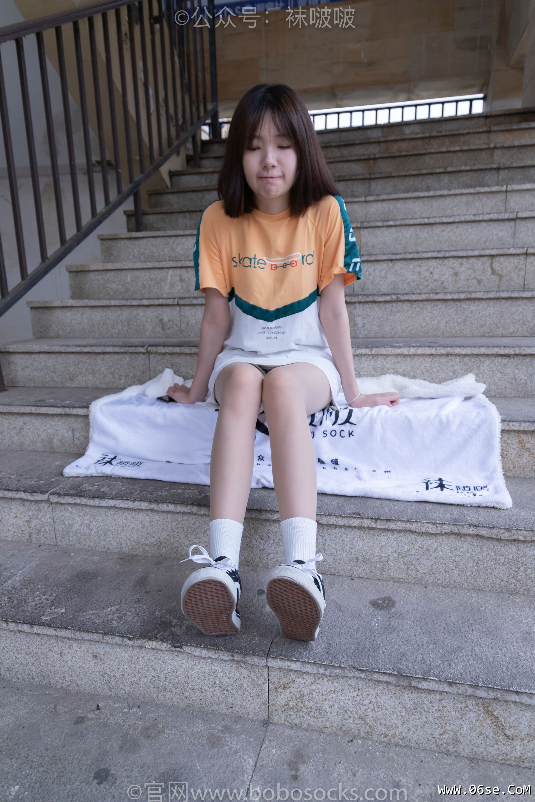 图片[135]-BoBoSocks袜啵啵 No.069 小甜豆-vans板鞋、白棉袜、肉丝[135P]-六色网