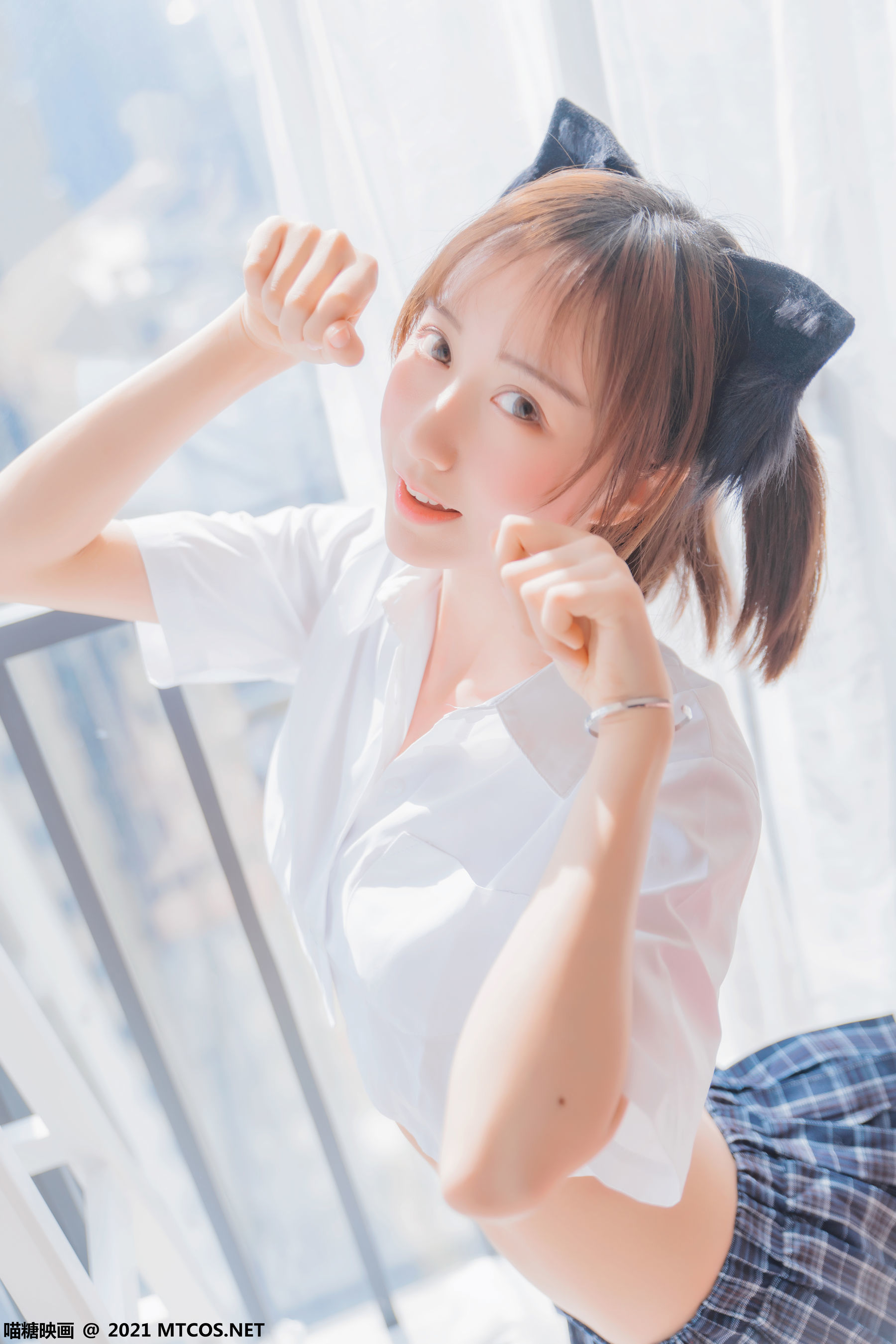 图片[31]-喵糖映画 VOL.436 猫儿少女 [33P]-六色网