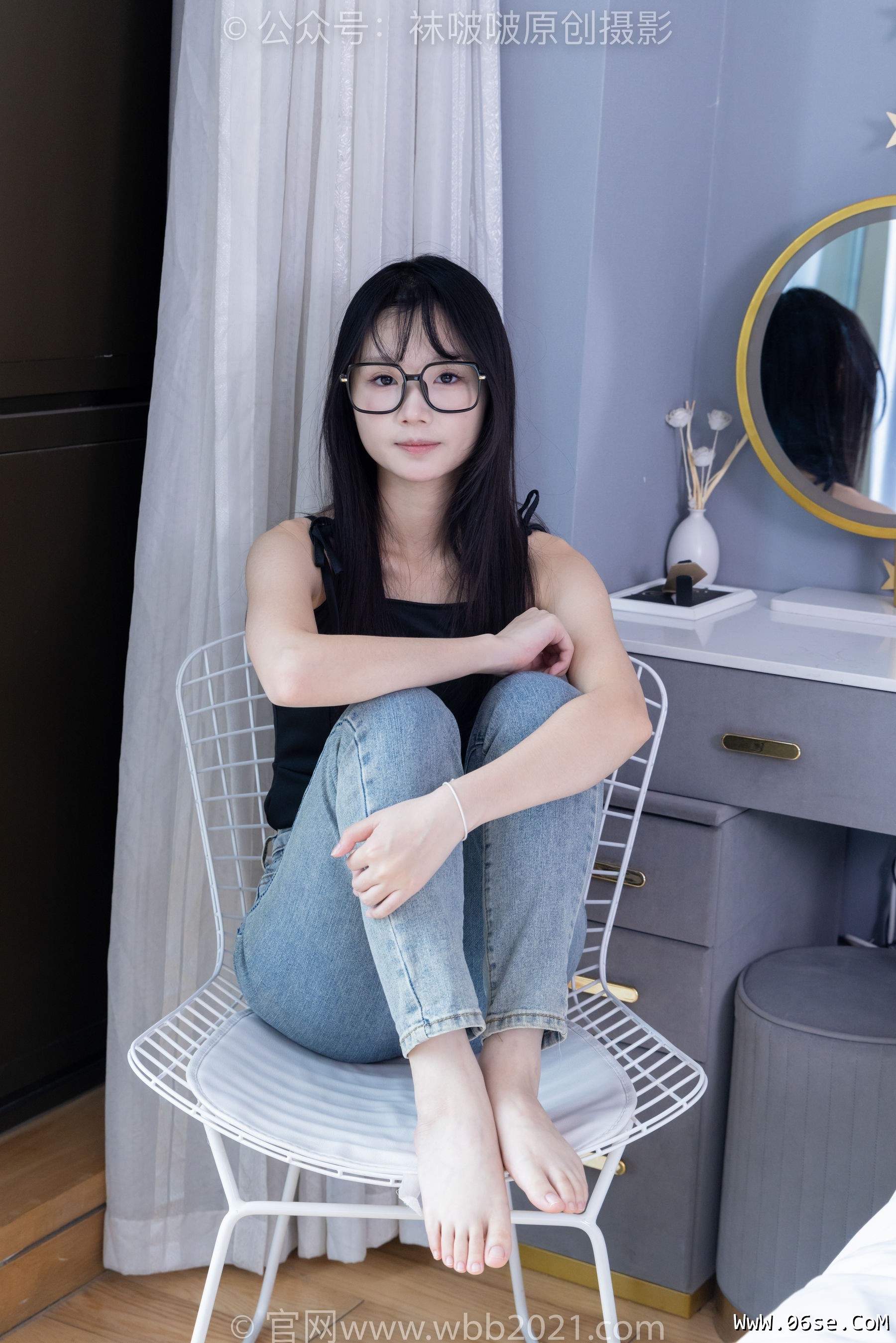 图片[23]-BoBoSocks袜啵啵 No.359 甜甜圈 -板鞋、高跟鞋、牛仔裤、裸足、连衣裙、肉丝[180P]-六色网