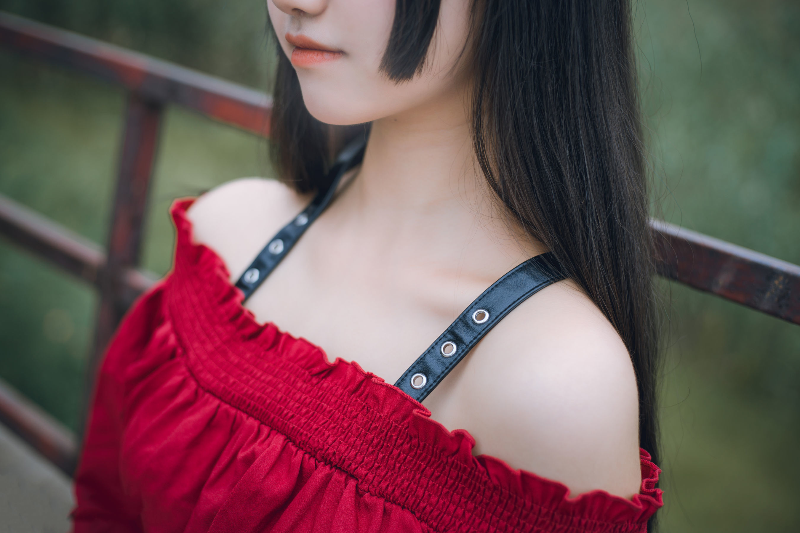 图片[2]-喵糖映画 VOL.453 红与黑 写真套图 [30P]-六色网
