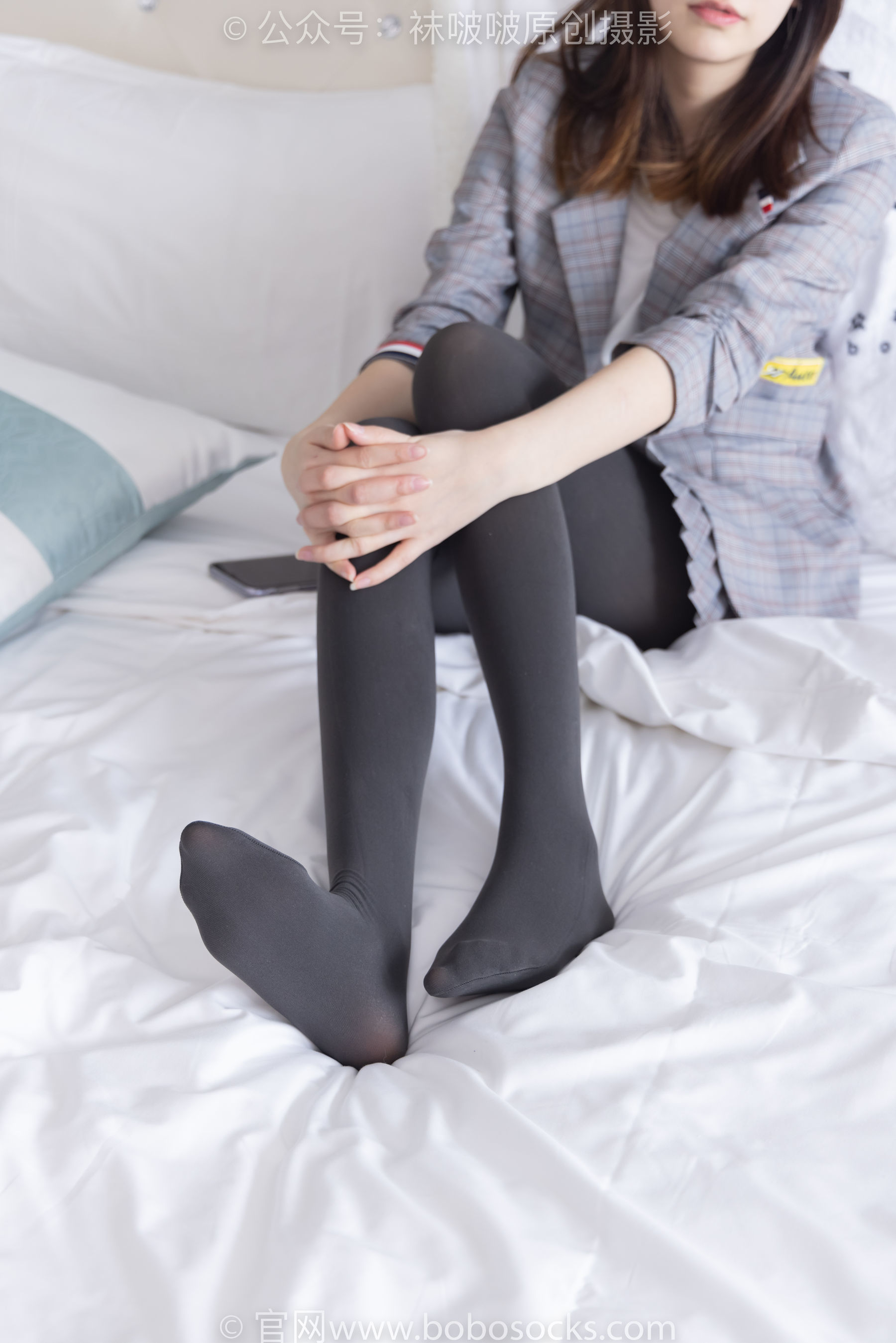 图片[33]-BoBoSocks袜啵啵 No.210 小甜豆 -皮鞋、厚灰丝、ol装[140P]-六色网