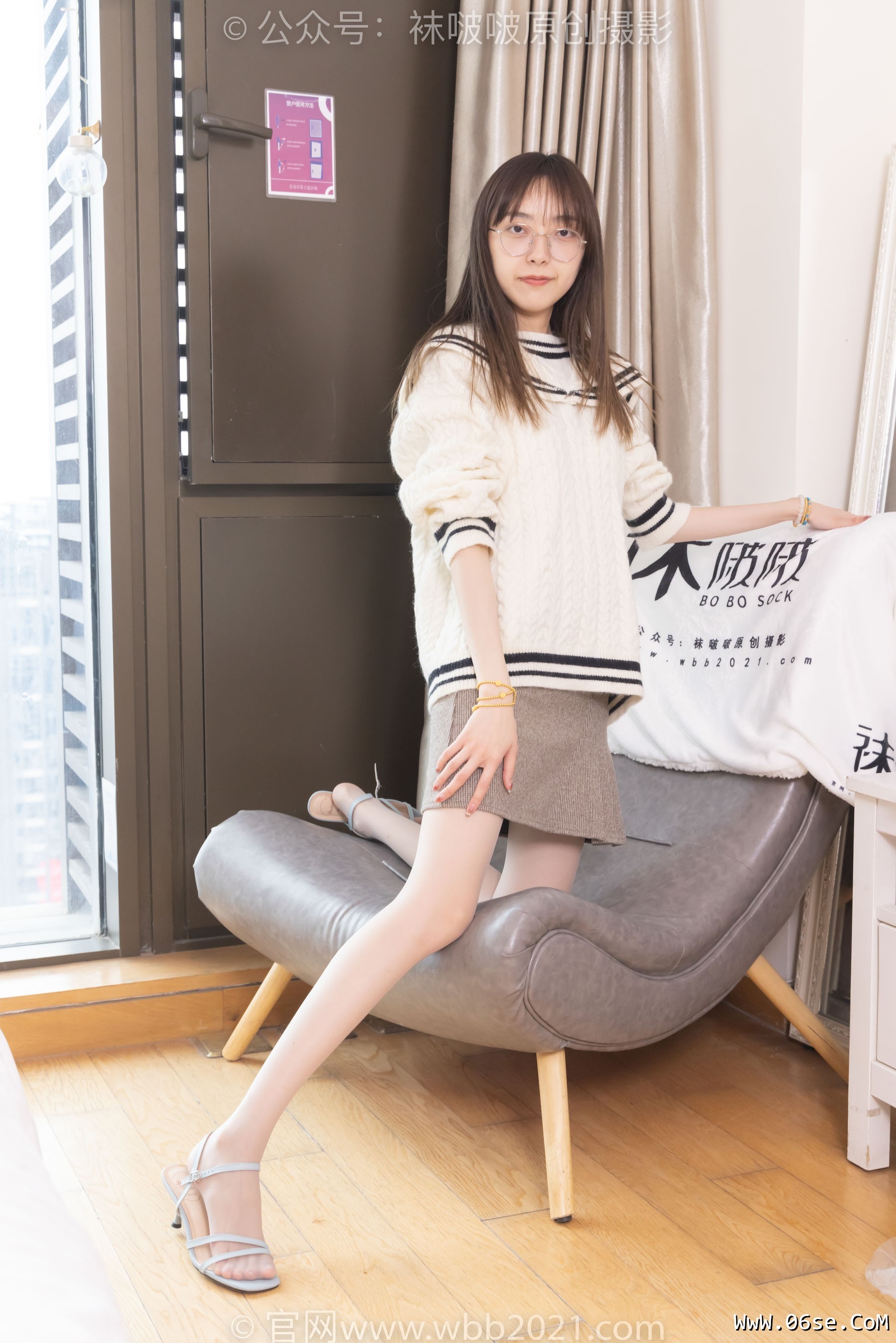 图片[29]-BoBoSocks袜啵啵 No.361 稚予 -高跟凉鞋、平底鞋、超薄黑丝、灰丝[160P]-六色网