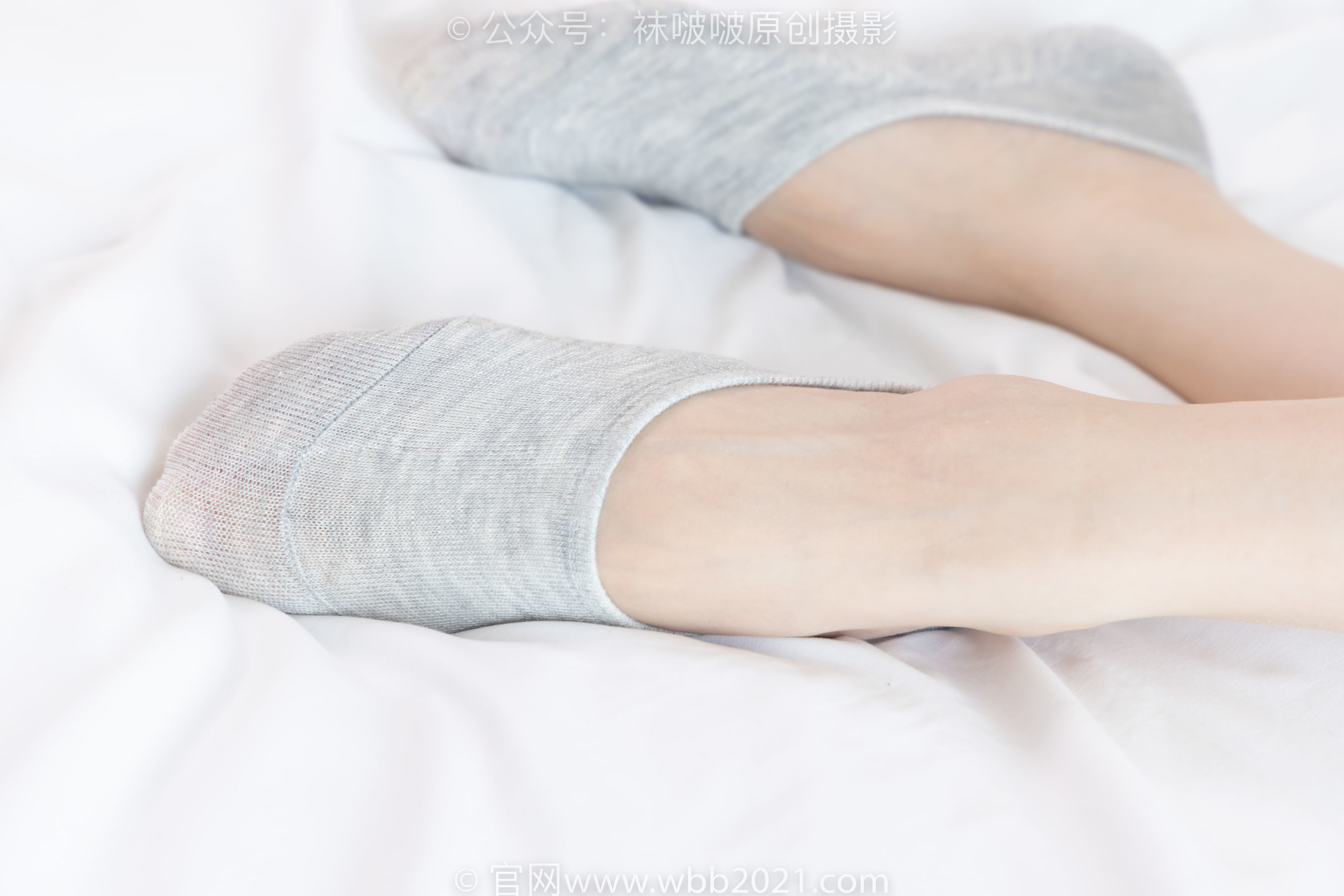 图片[79]-BoBoSocks袜啵啵 No.370 稚予 -板鞋、白棉袜、灰色棉船袜[140P]-六色网