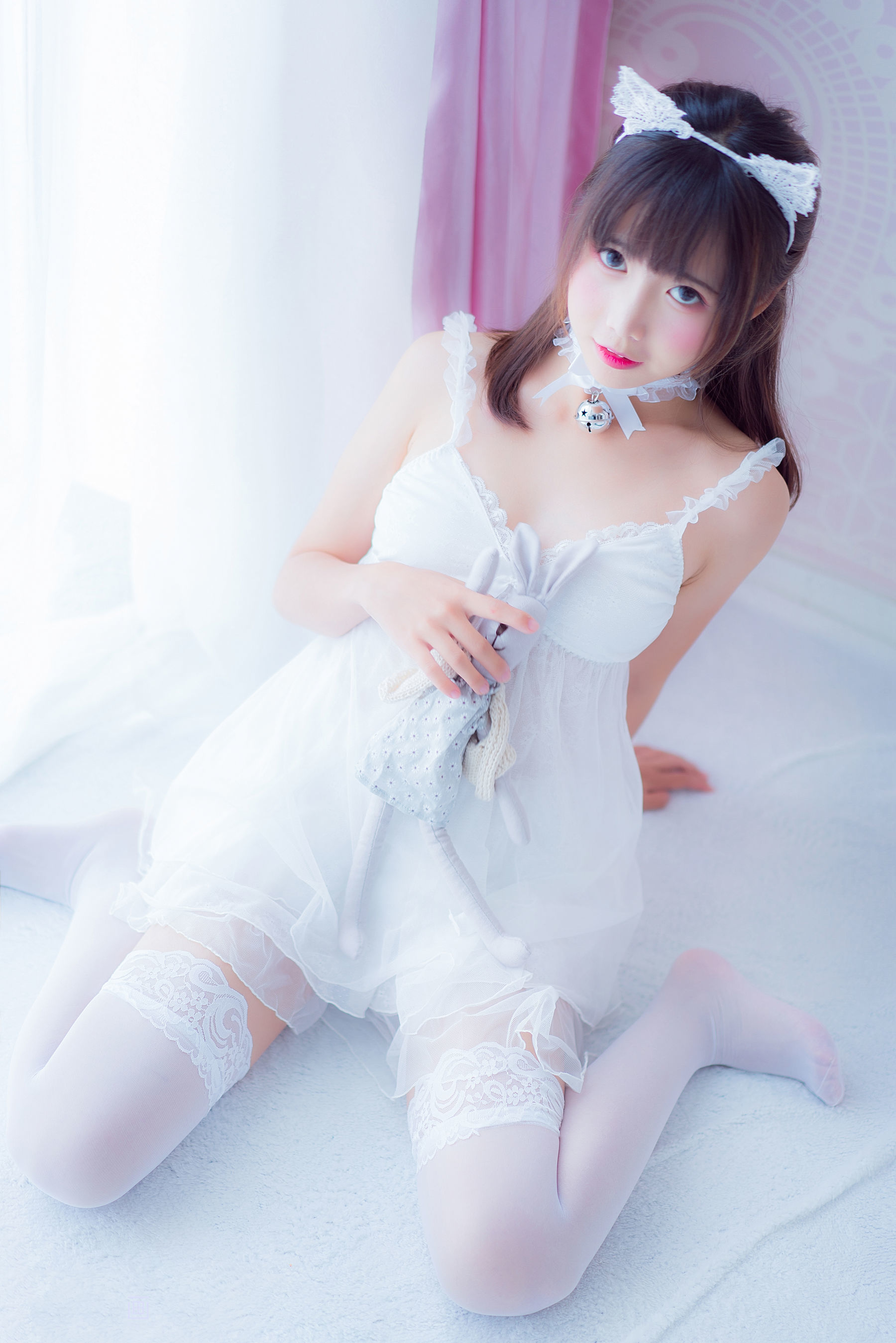 喵糖映画 VOL.415 白裙少女 [30P]-六色网