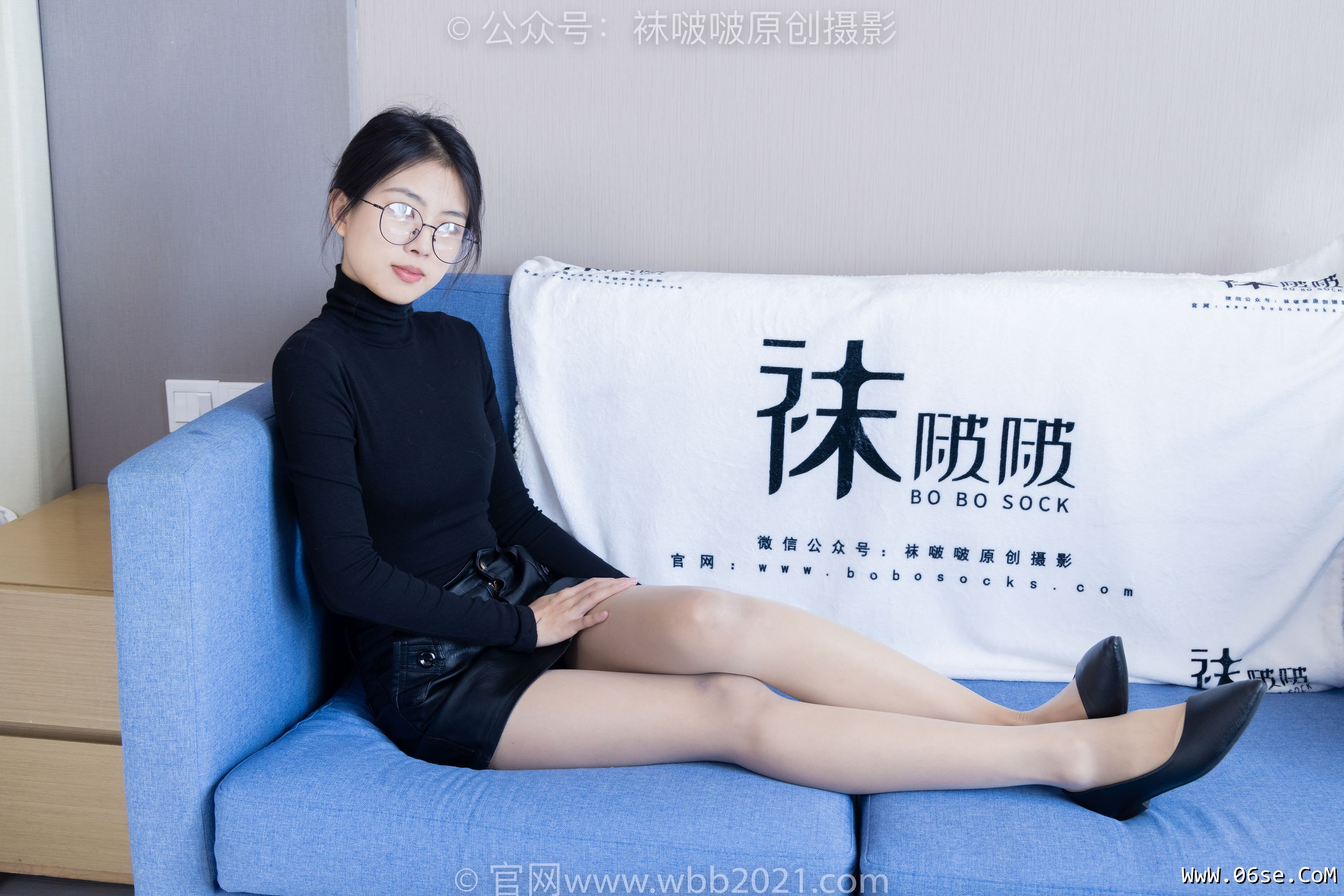 图片[68]-BoBoSocks袜啵啵 No.342 奶油 -平底鞋、肉丝、老头乐挠脚心剧情[140P]-六色网