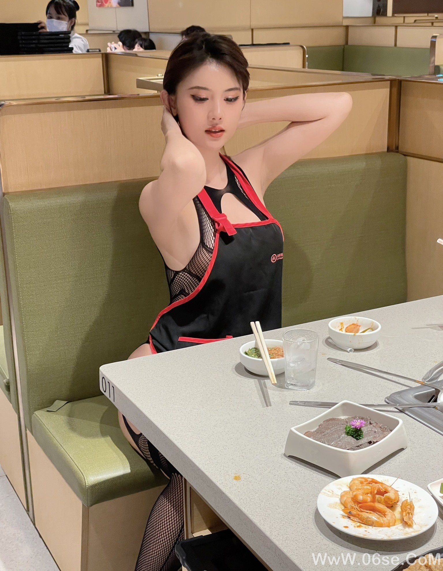 图片[15]-就是阿朱啊 – NO.065 海底捞里的漏出[20P]-六色网