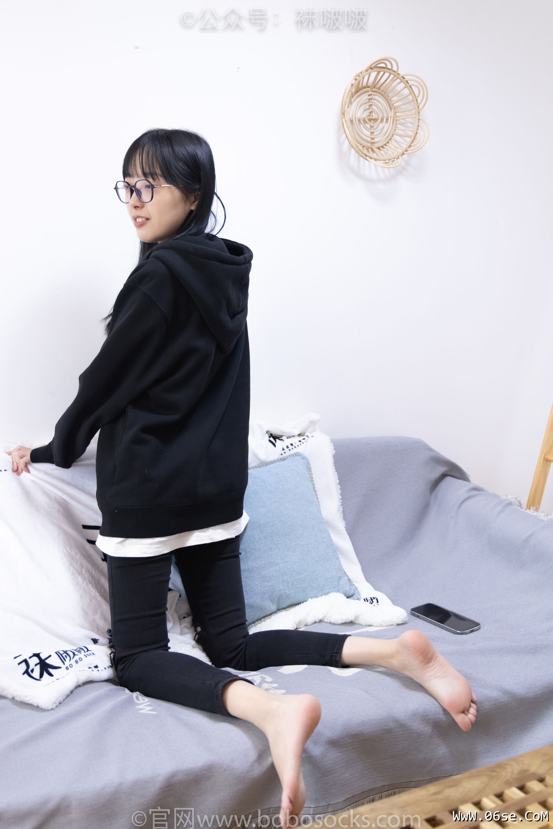 图片[138]-BoBoSocks袜啵啵 No.061 稚予-短靴、白棉袜、裸足[145P]-六色网