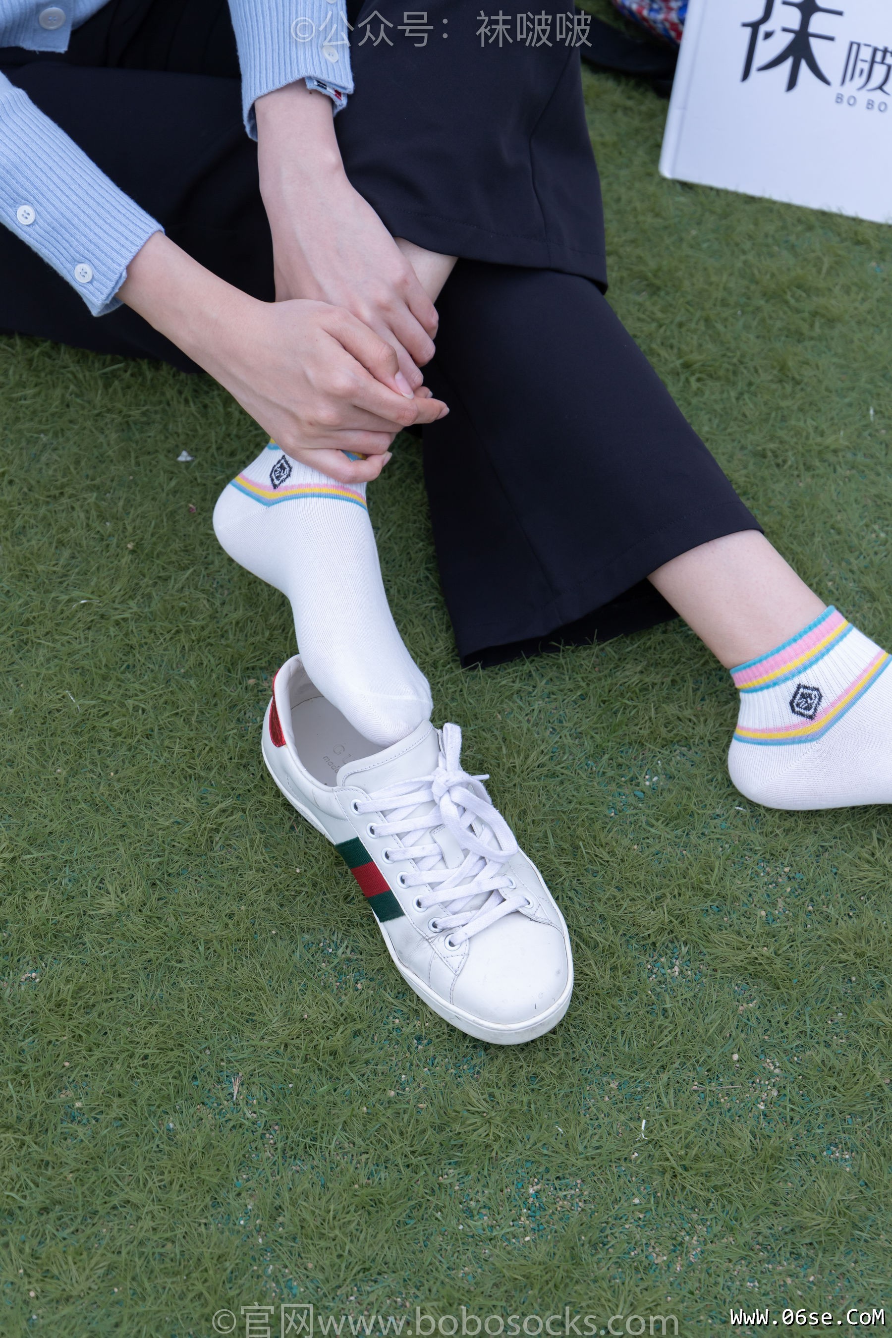 图片[40]-BoBoSocks袜啵啵 No.021 泡芙-板鞋、白棉袜、裸足[131P]-六色网