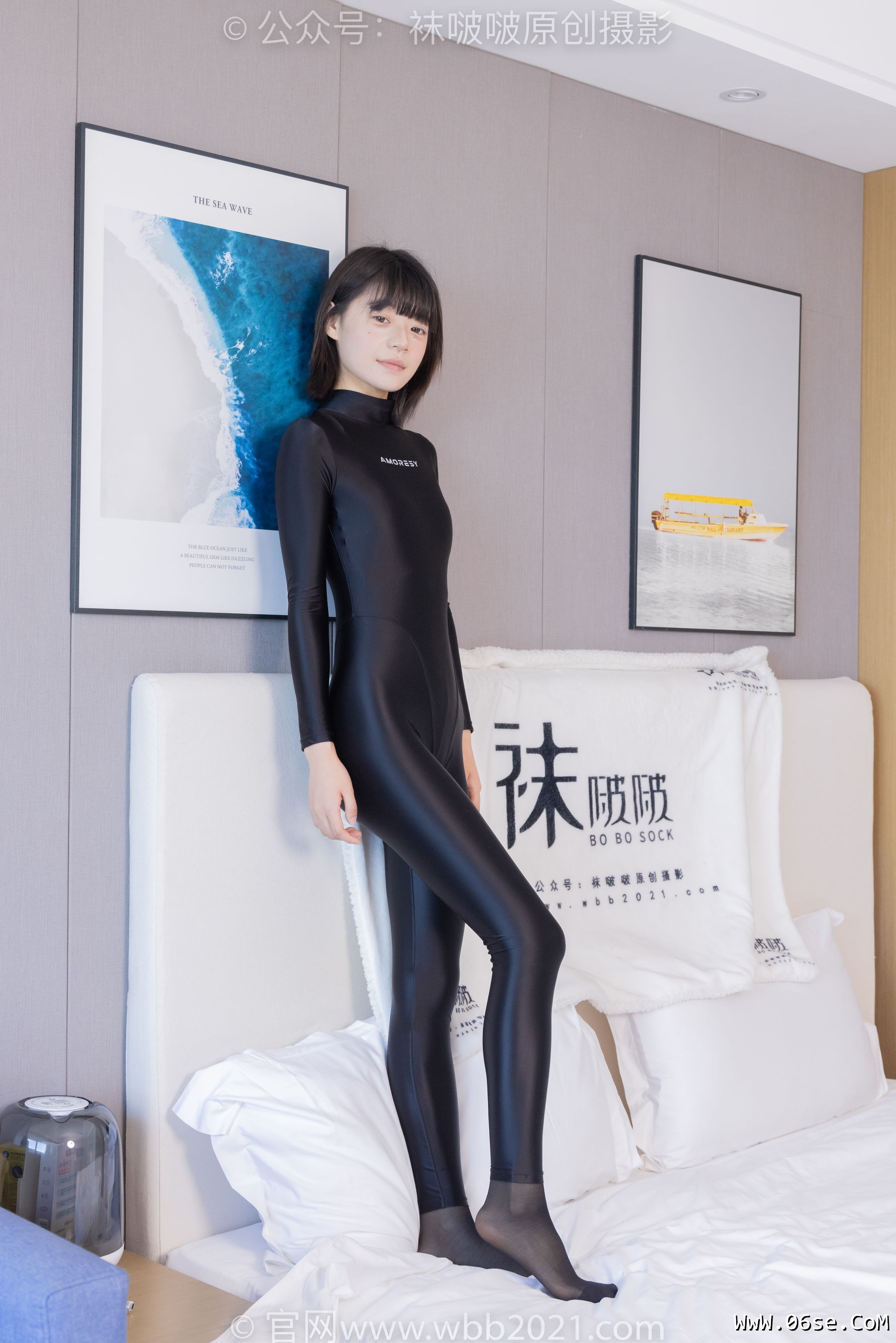 图片[10]-BoBoSocks袜啵啵 No.416 糯米 -高跟长靴、黑丝、连体衣裤里丝[150P]-六色网