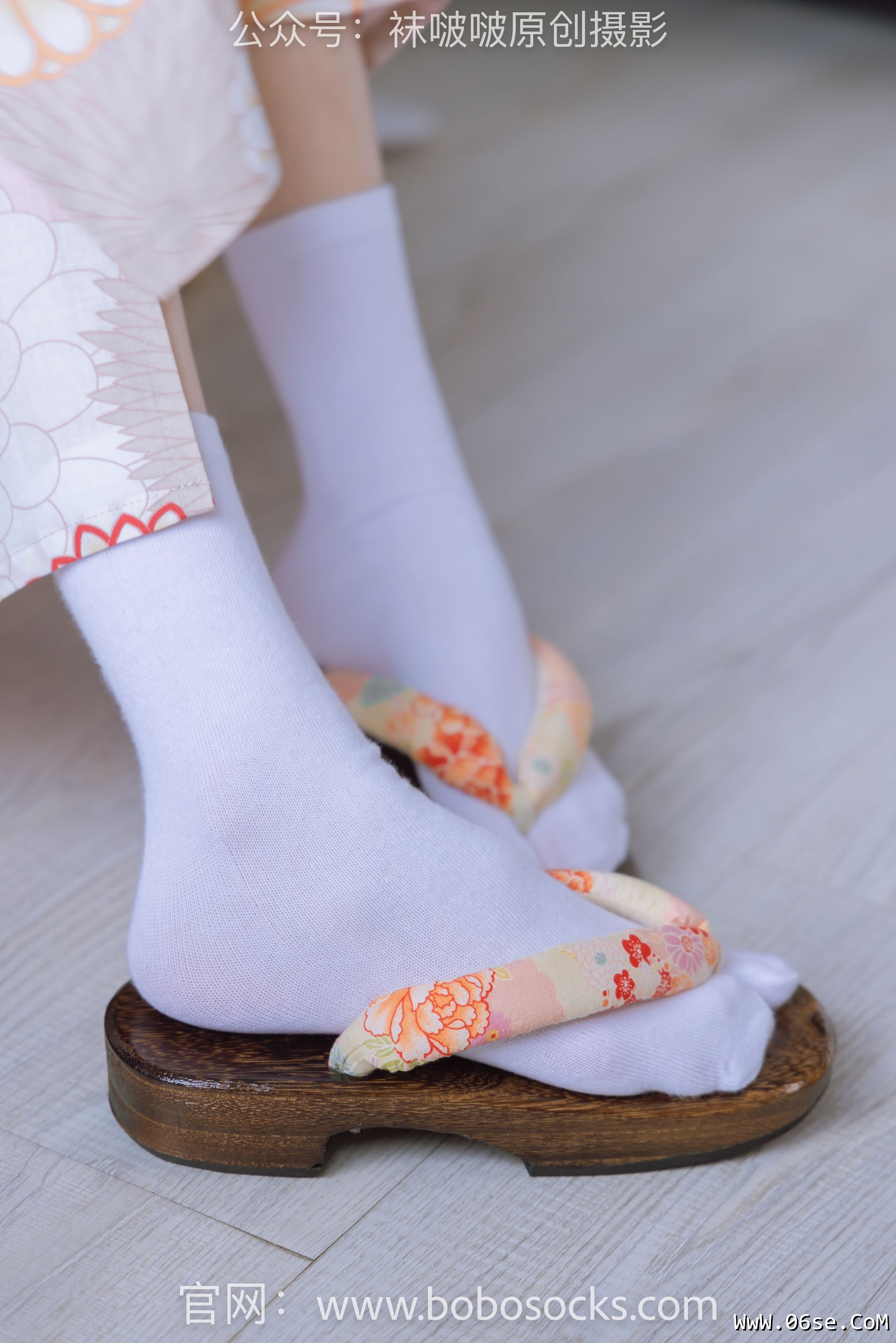 图片[81]-BoBoSocks袜啵啵 No.137 稚予-木屐、分指白棉袜、裸足、和风浴衣[170P]-六色网
