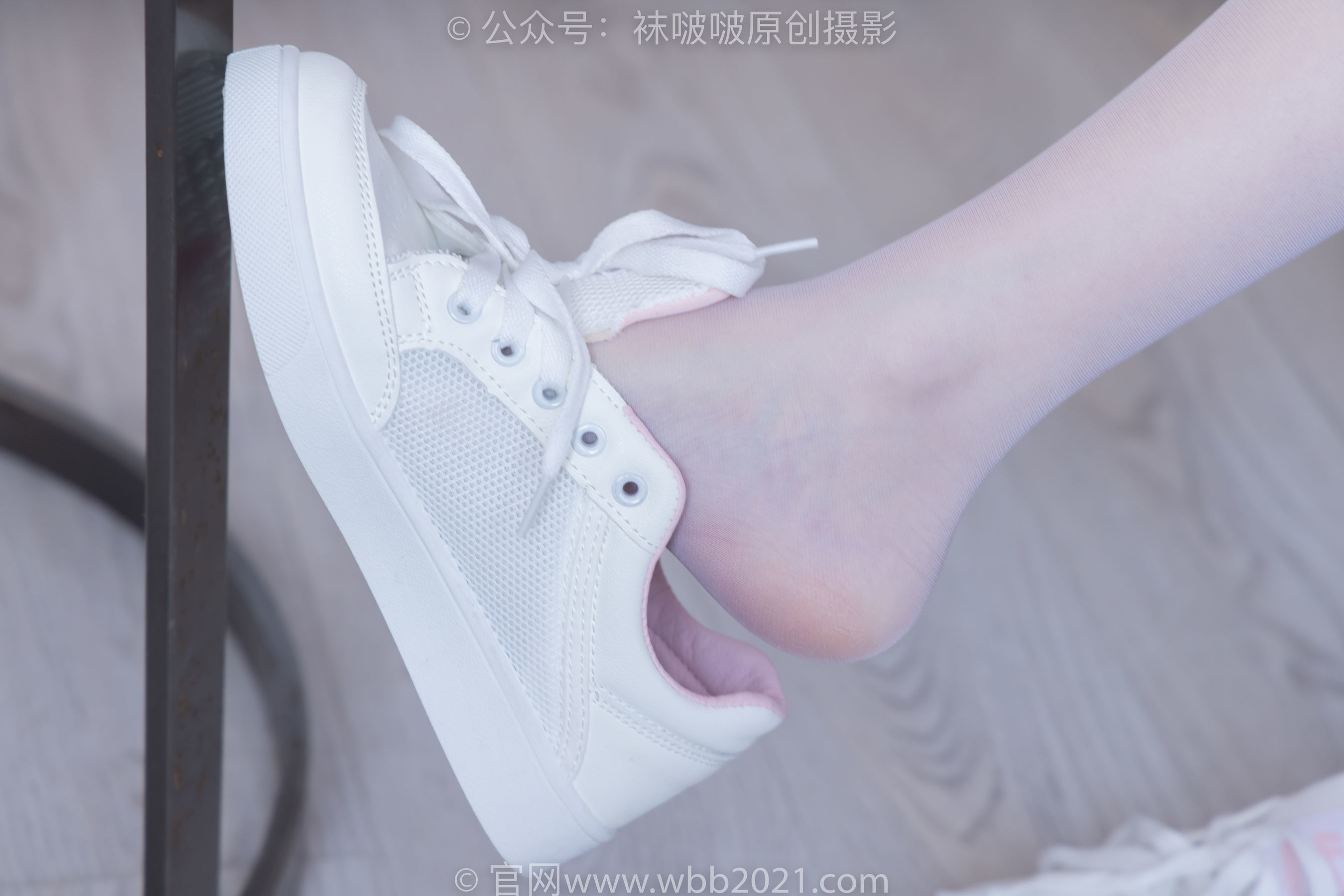 图片[67]-BoBoSocks袜啵啵 No.344 稚予 -板鞋、平底鞋、白丝[150P]-六色网