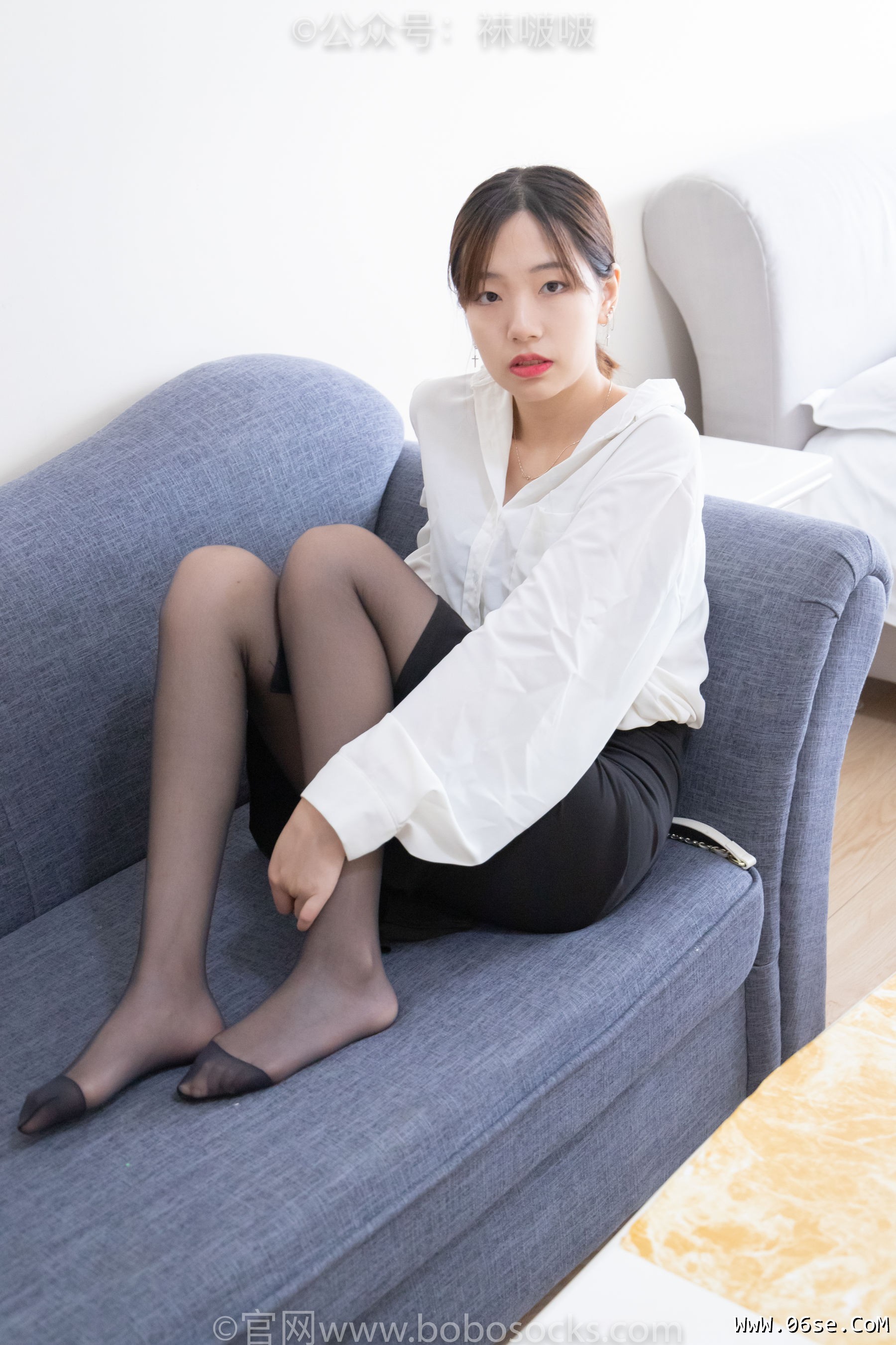 图片[106]-BoBoSocks袜啵啵 No.017 小甜豆-OL制服、高跟鞋、黑丝[131P]-六色网