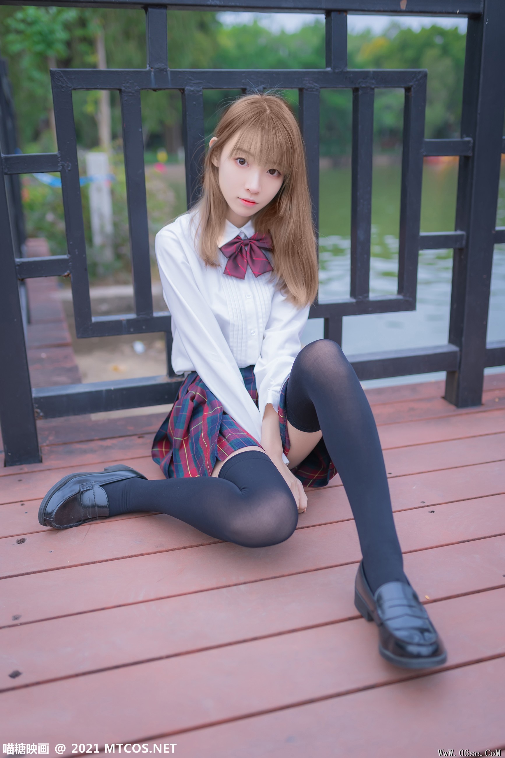 图片[37]-喵糖映画 VOL.388 户外制服[38P／108MB]-六色网