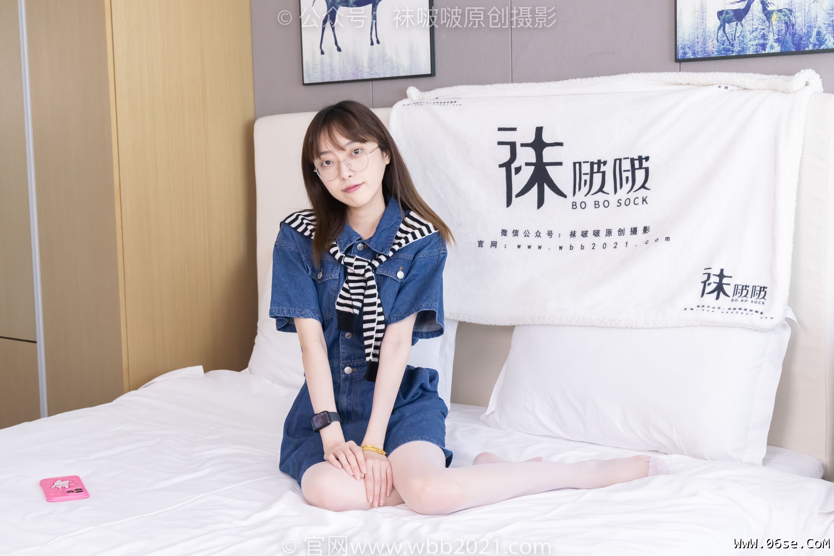 图片[122]-BoBoSocks袜啵啵 No.435 稚予 -板鞋、运动鞋、白丝、肉丝[150P]-六色网