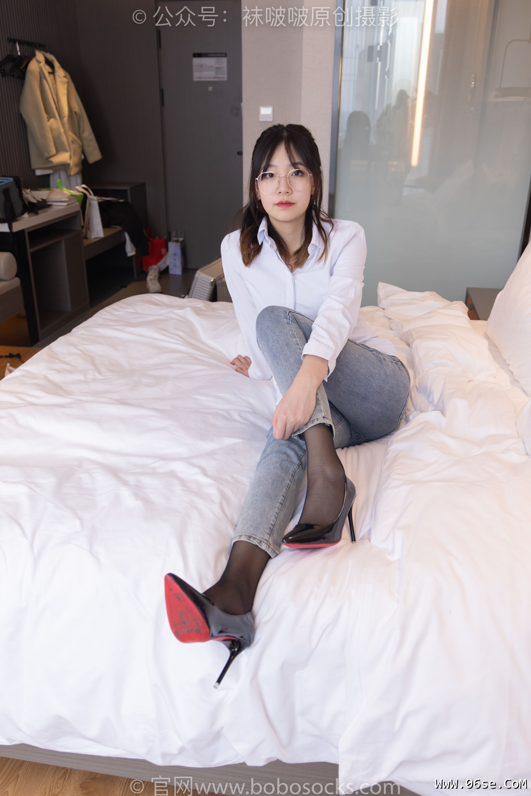 图片[68]-BoBoSocks袜啵啵 No.181 小甜豆-高跟鞋、黑丝、裤里丝[134P]-六色网