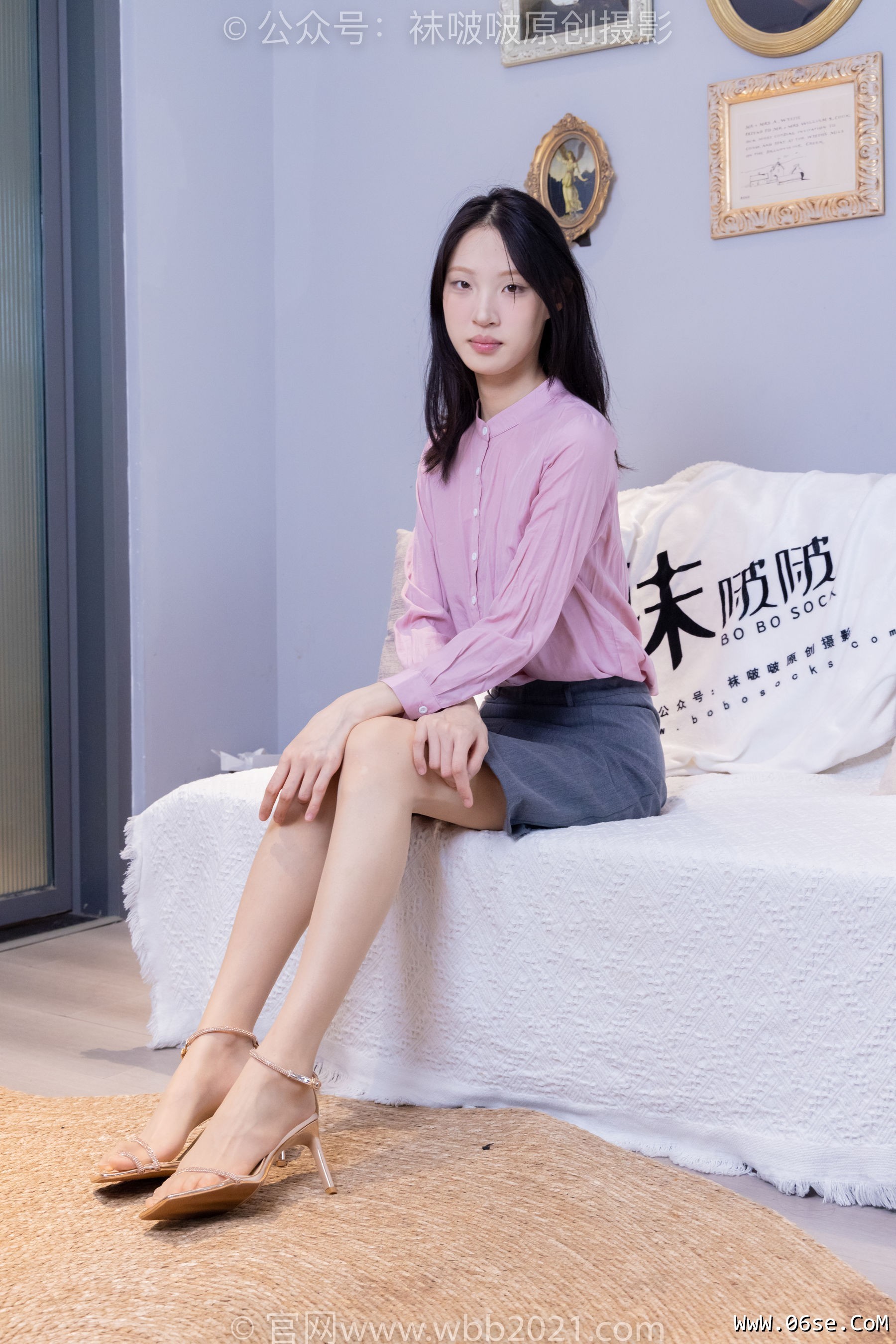 图片[113]-BoBoSocks袜啵啵 No.341 雪糕 -高跟鞋、高跟凉鞋、肉丝、裸足[150P]-六色网