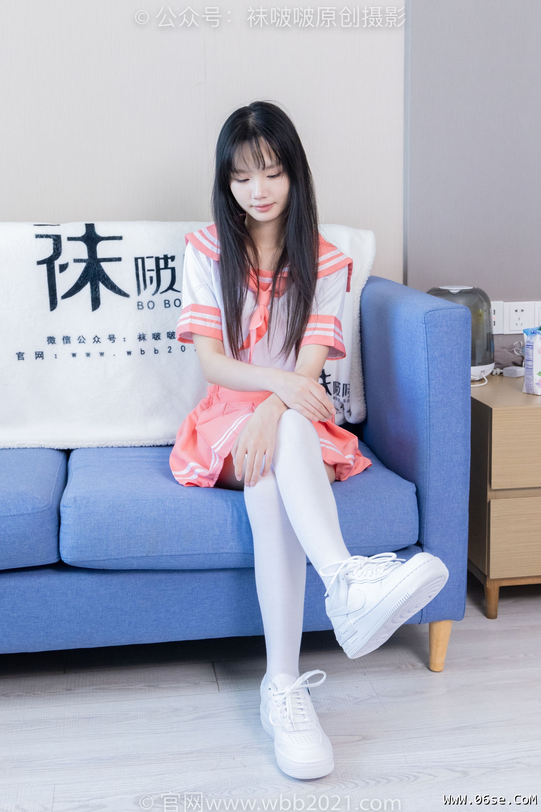 图片[46]-BoBoSocks袜啵啵 No.429 甜甜圈 -板鞋、白棉袜、过膝白棉袜[159P]-六色网
