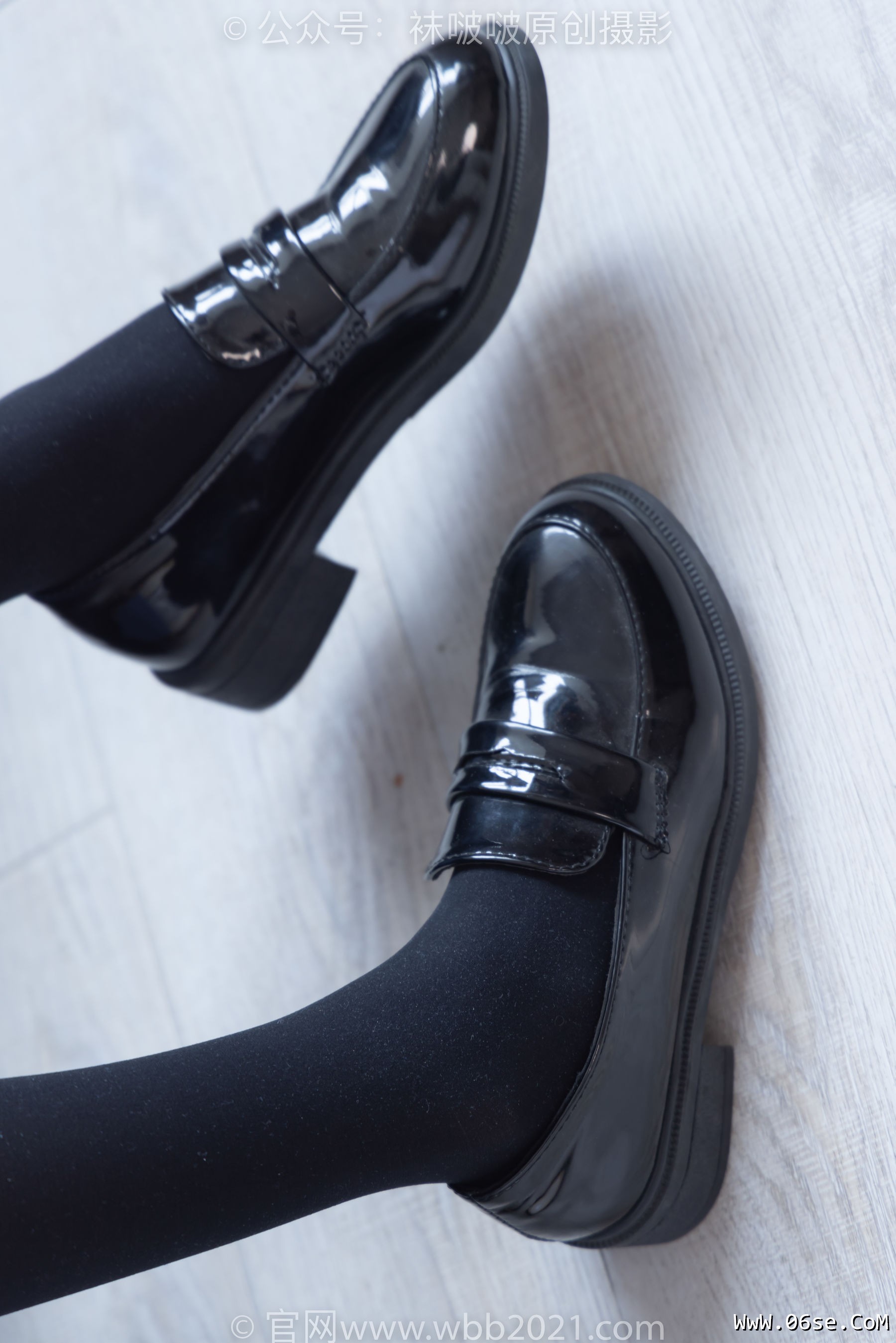 图片[56]-BoBoSocks袜啵啵 No.255 稚予 -皮鞋、厚黑丝[144P]-六色网