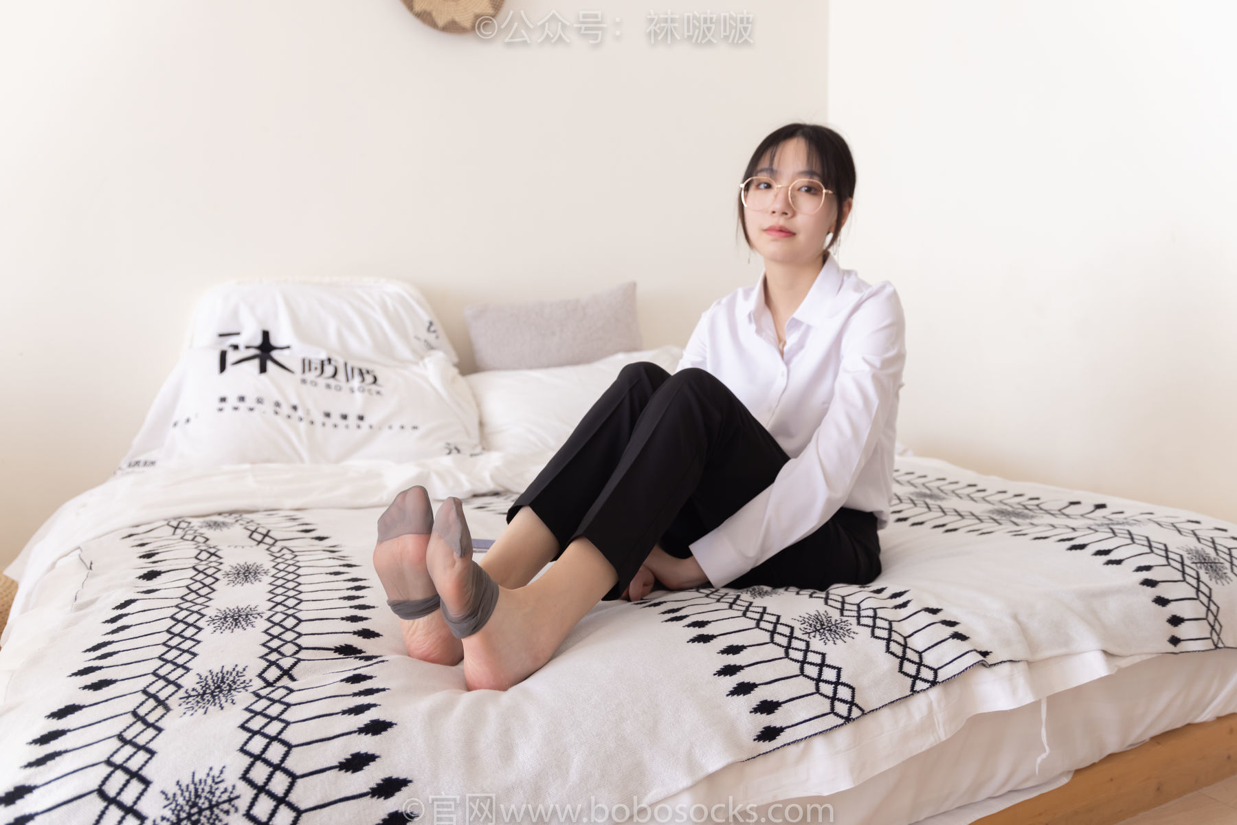 图片[86]-BoBoSocks袜啵啵 No.085 小甜豆-平底鞋、短灰丝、短肉丝[140P]-六色网