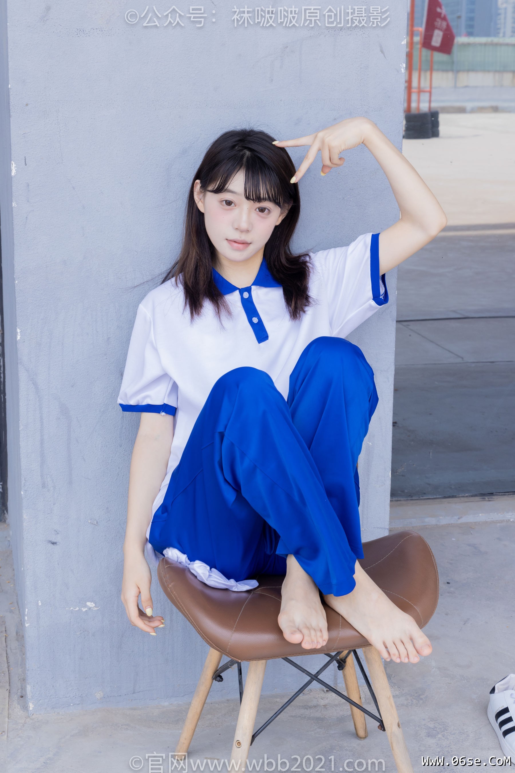 图片[44]-BoBoSocks袜啵啵 No.393 糯米 -板鞋、白棉袜、裸足、校服[150P]-六色网