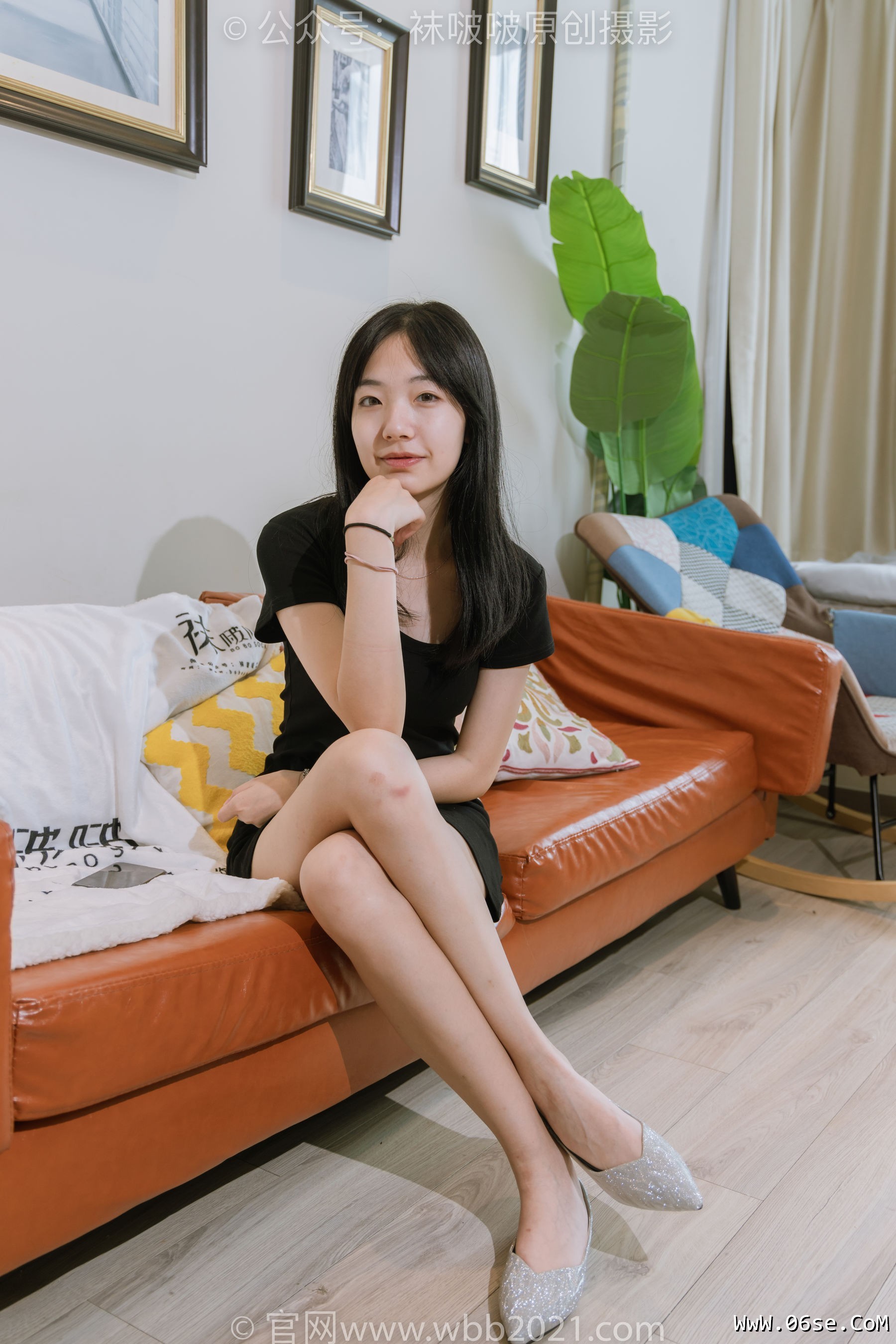 图片[119]-BoBoSocks袜啵啵 No.363 小甜豆 -两双平底鞋、黑色船袜、裸足[140P]-六色网