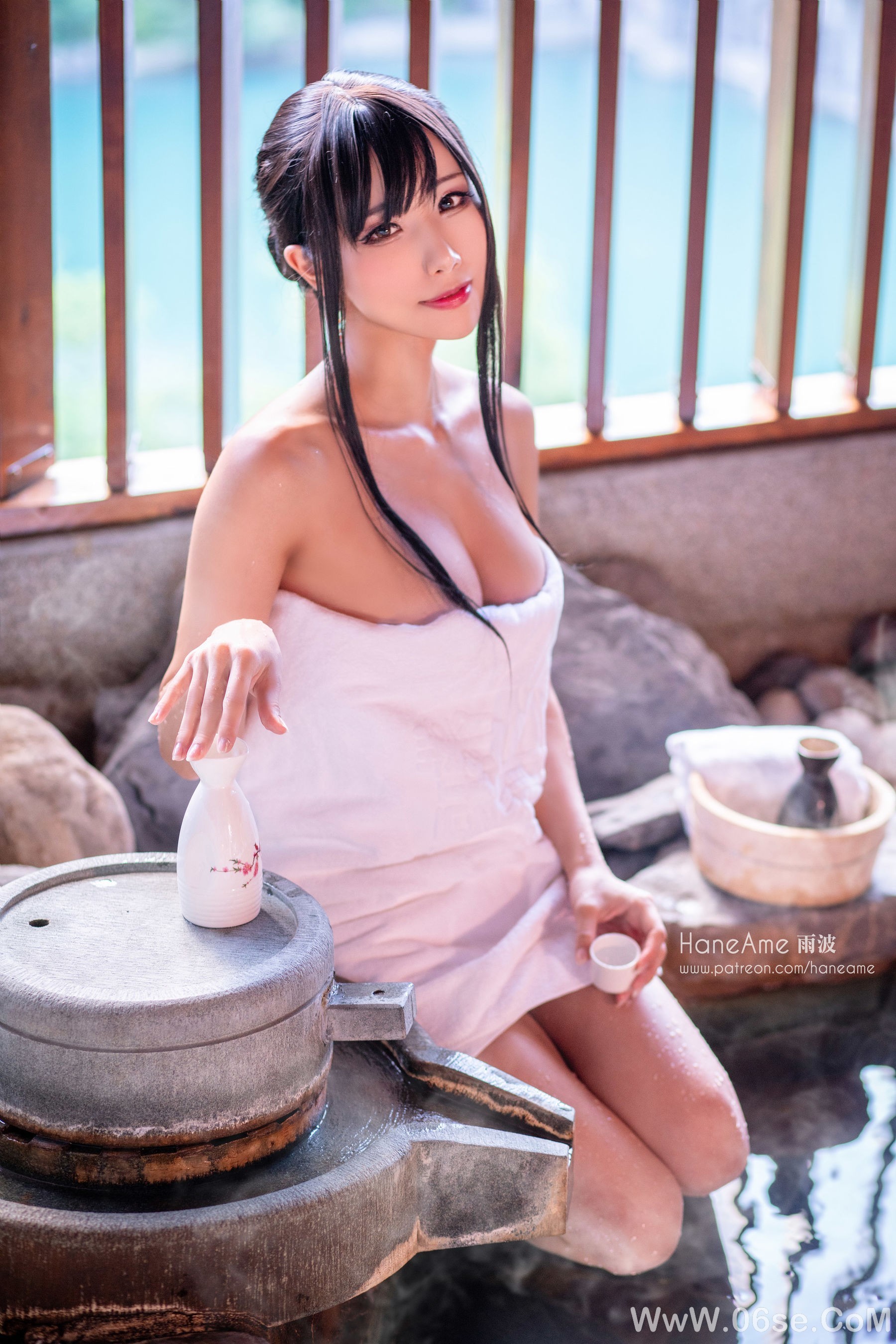 图片[77]-雨波_HaneAme 溫泉[100P]-六色网