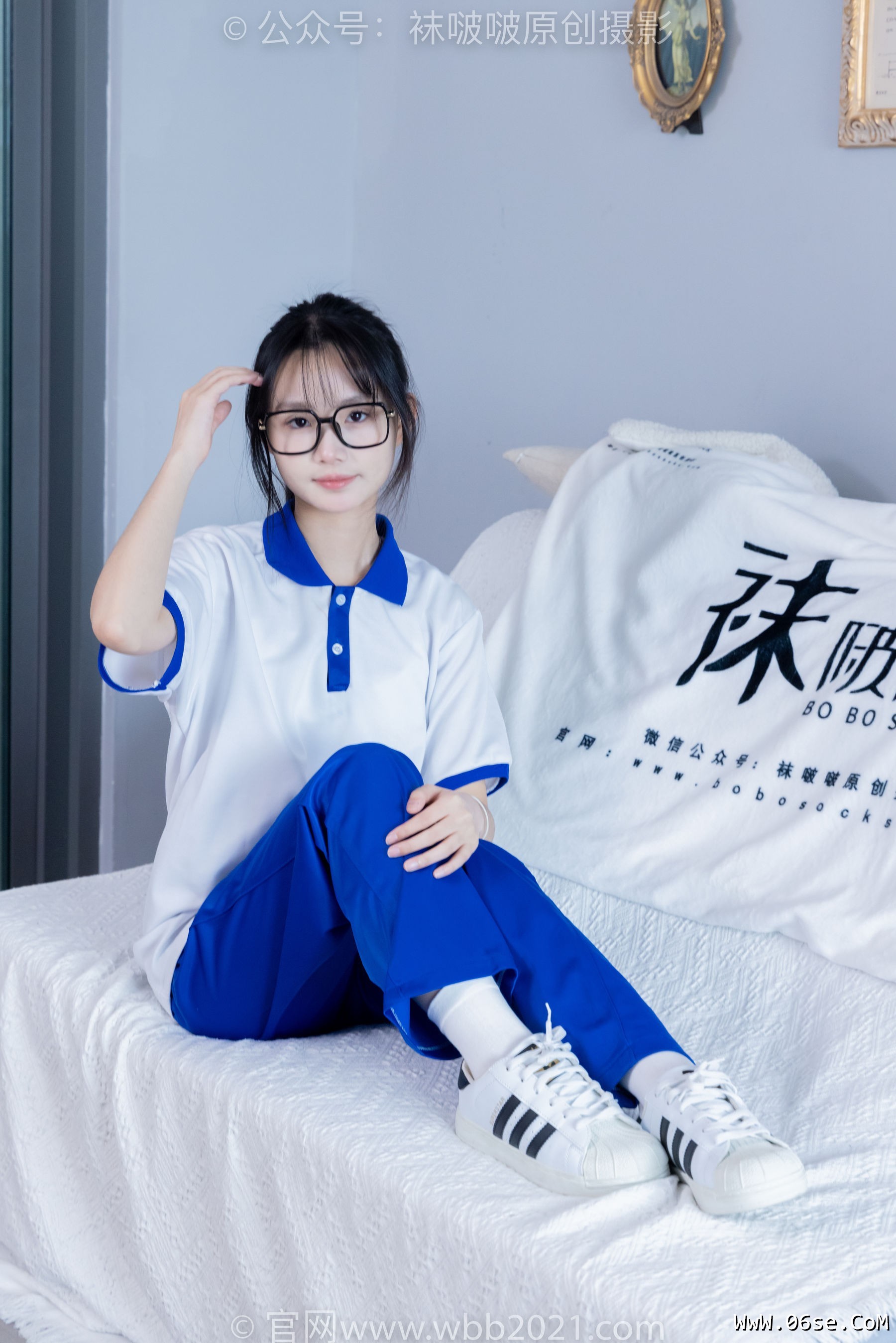 图片[75]-BoBoSocks袜啵啵 No.351 甜甜圈 -板鞋、白棉袜、肉丝、校服裤里丝[150P]-六色网