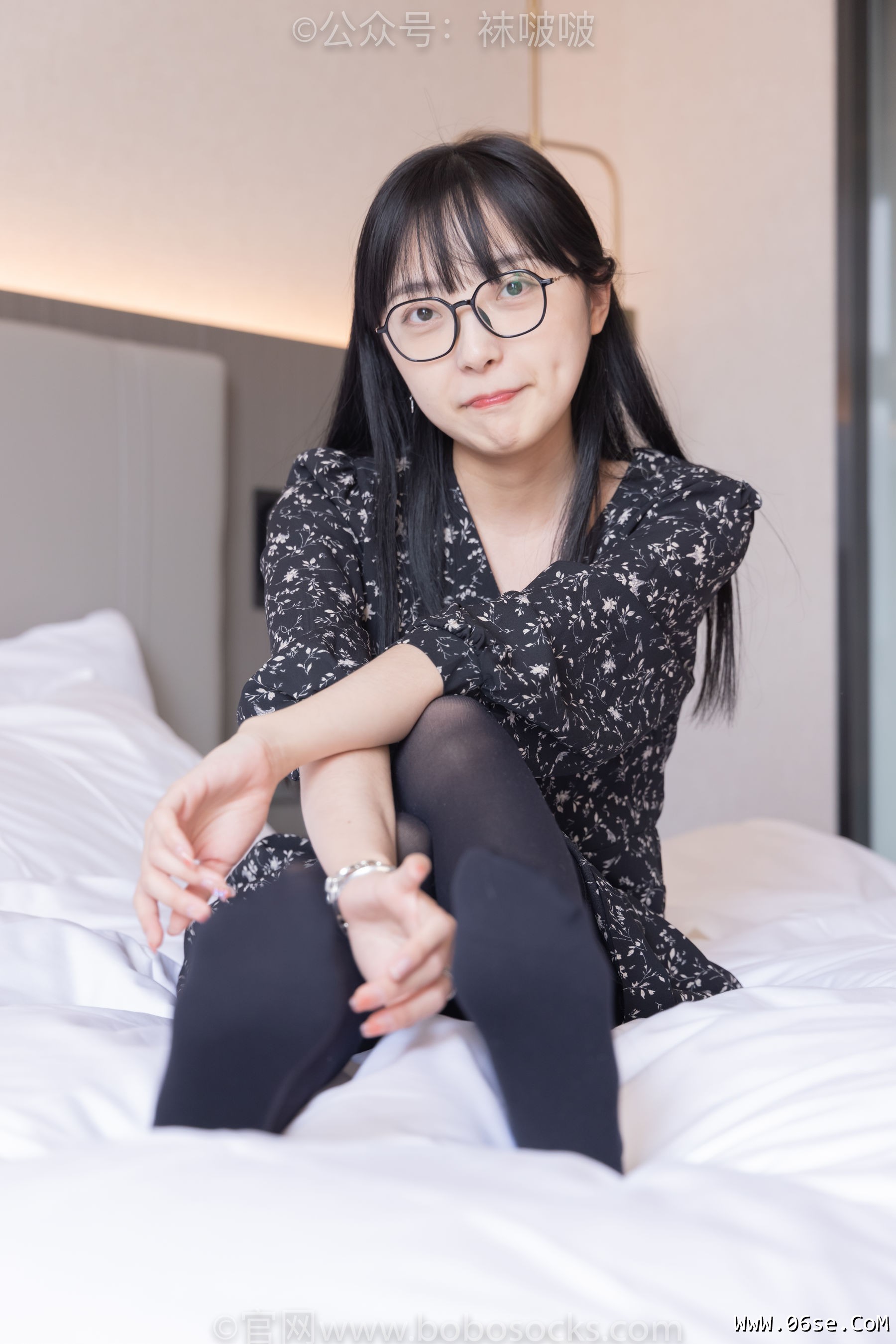 图片[69]-BoBoSocks袜啵啵 No.064 稚予-平底鞋、厚黑丝[137P]-六色网