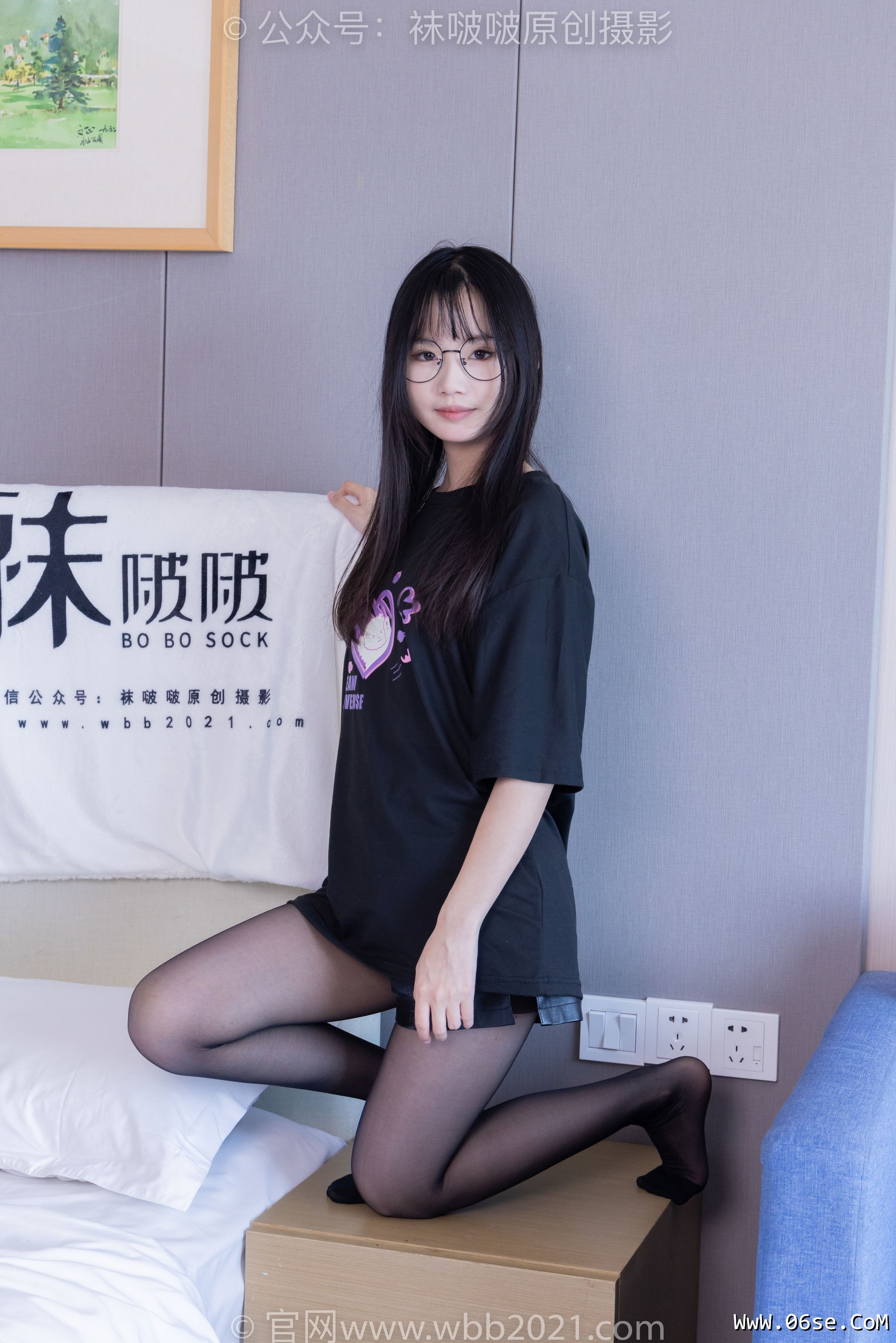 图片[134]-BoBoSocks袜啵啵 No.406 甜甜圈 -马丁靴、黑丝[150P]-六色网