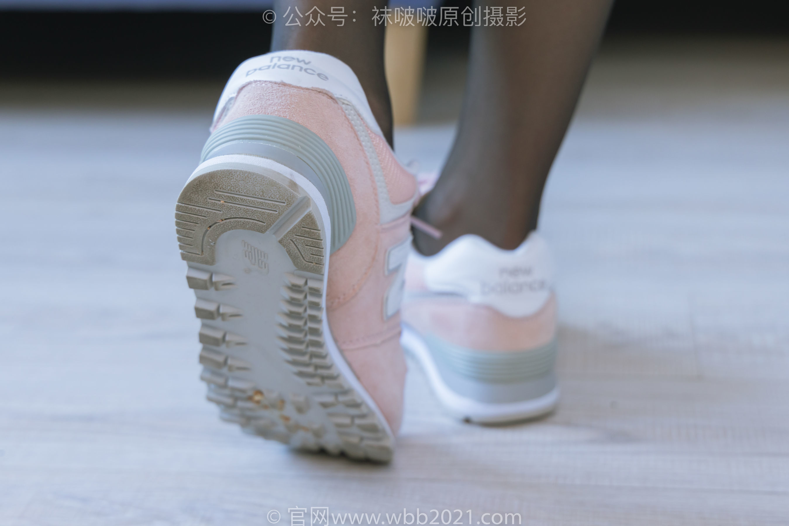图片[27]-BoBoSocks袜啵啵 No.273 小沫 -运动鞋、粉色棉袜、黑丝[143P]-六色网