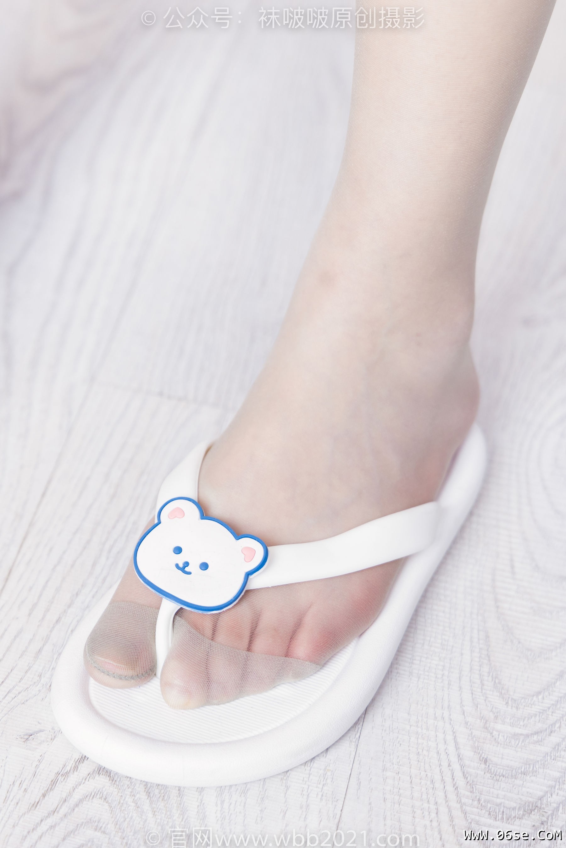 图片[42]-BoBoSocks袜啵啵 No.305 小甜豆 -运动鞋、人字拖、袜套、油亮白丝[140P]-六色网