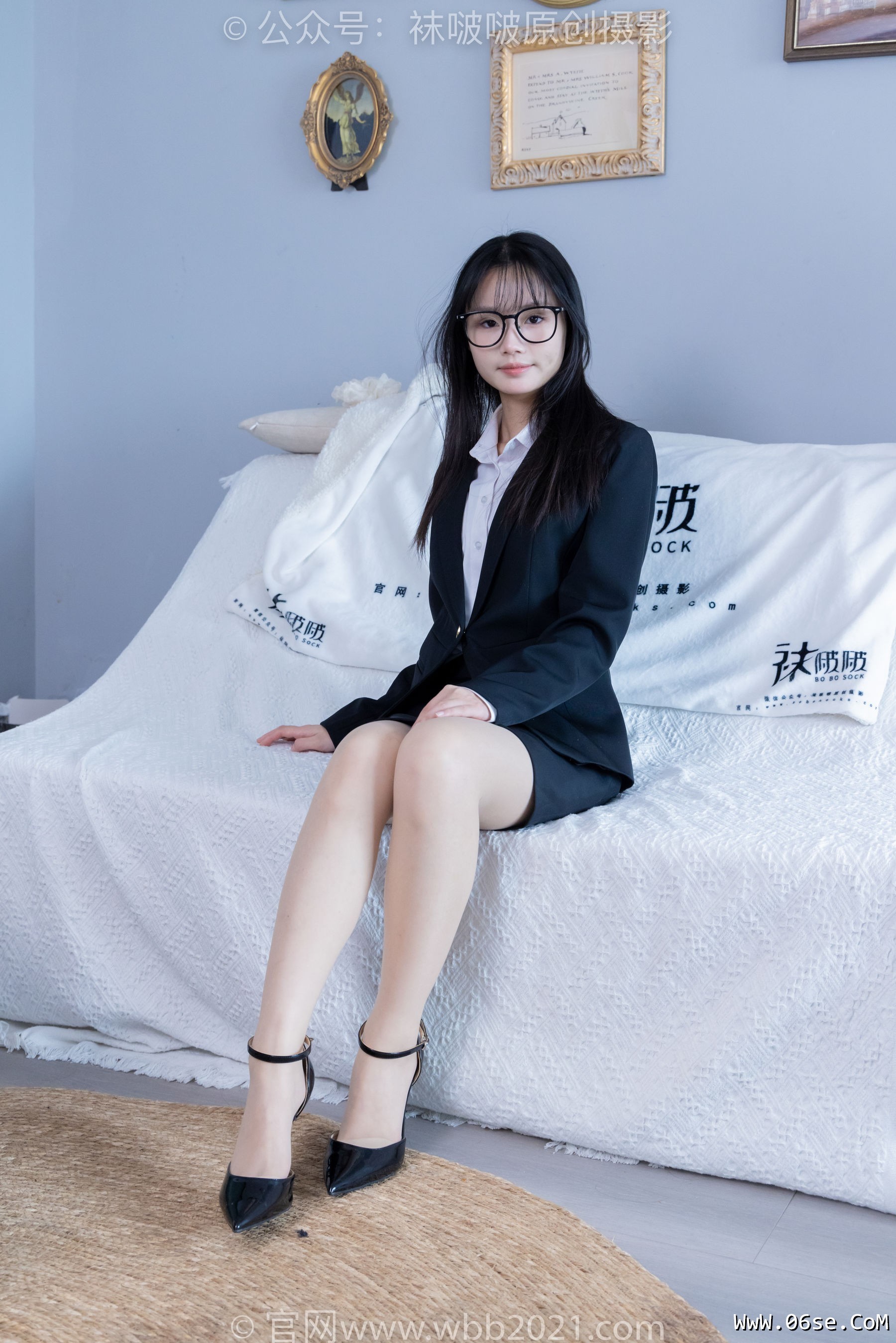 图片[63]-BoBoSocks袜啵啵 No.338 甜甜圈 -高跟鞋、肉丝、ol风[150P]-六色网