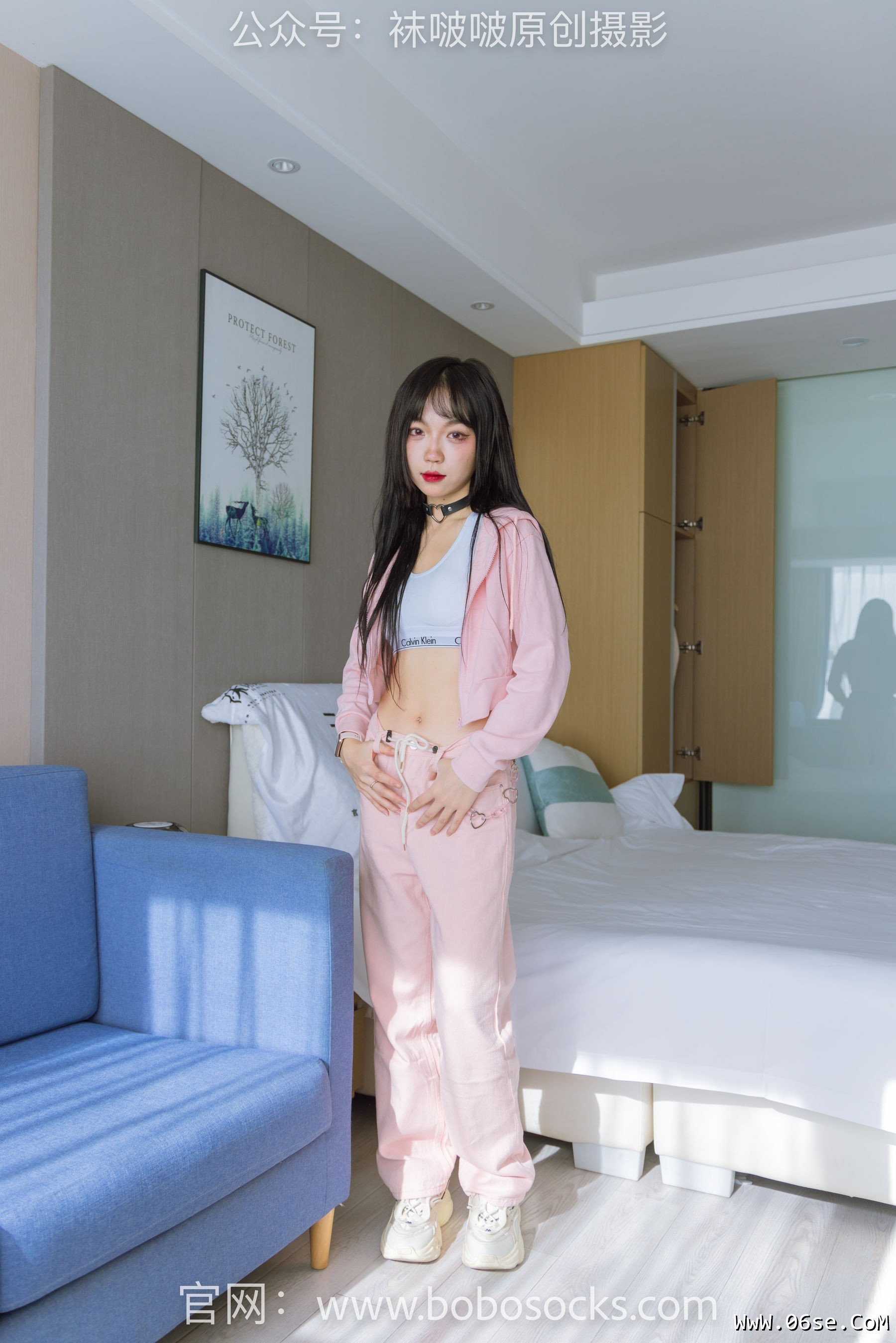 图片[53]-BoBoSocks袜啵啵 No.141 周周-运动鞋、白棉袜、裸足[140P]-六色网