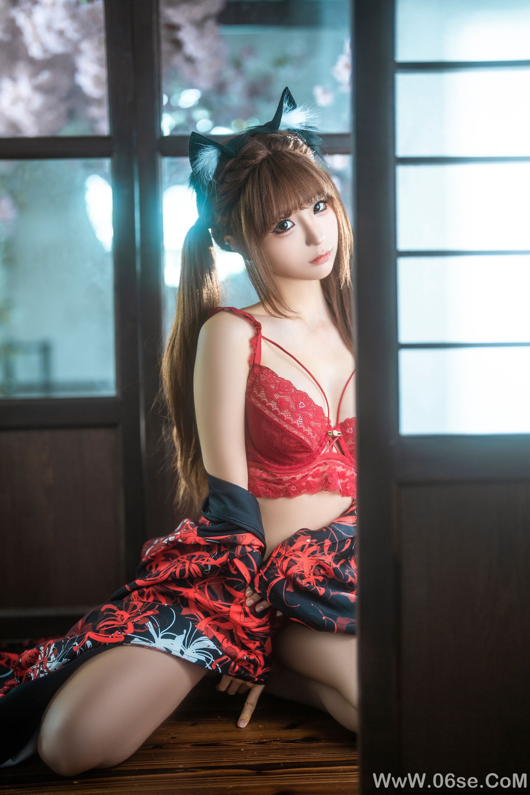 图片[9]-动漫博主蠢沫沫 – 捆绑和服[55P]-六色网